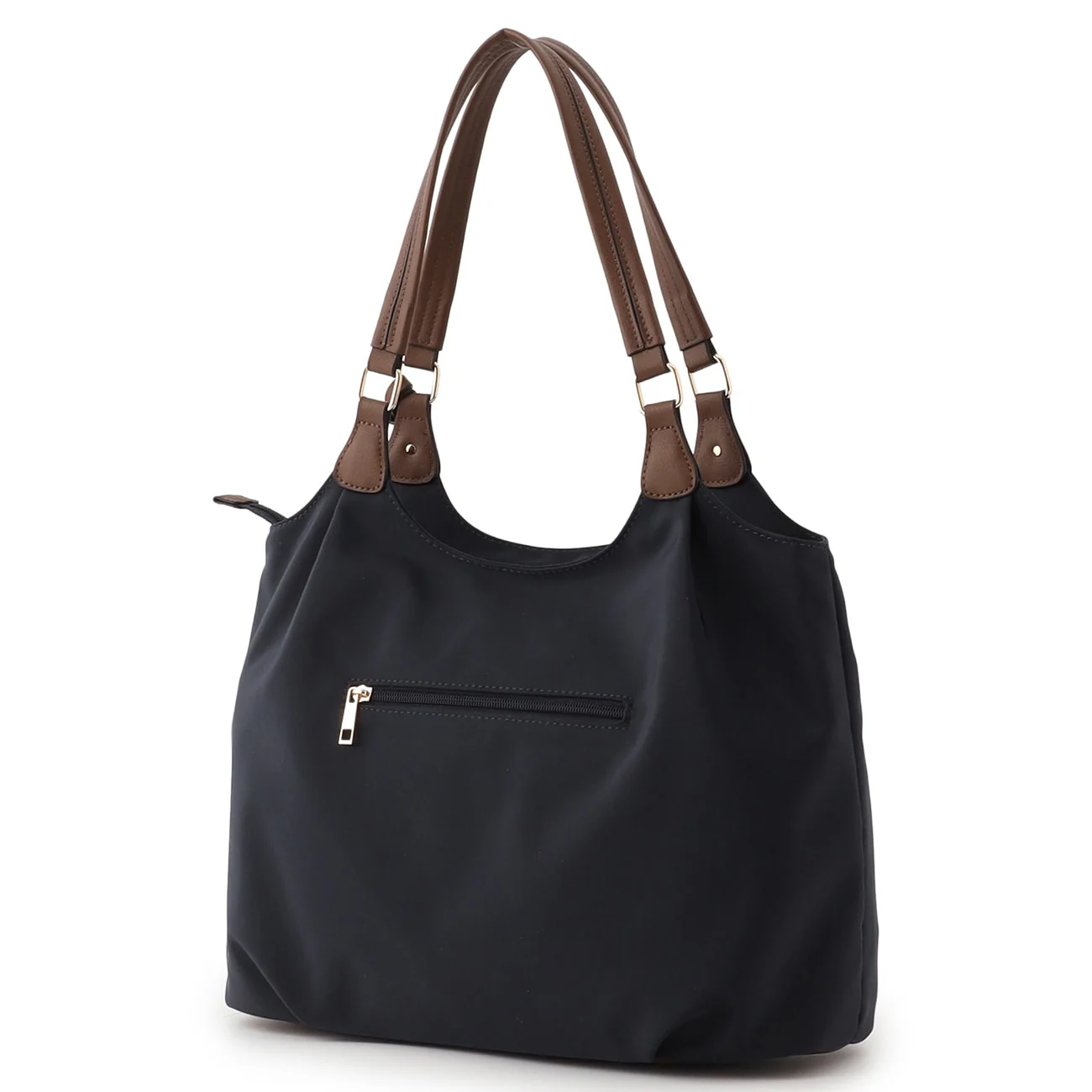 Lightweight 2-Tone Tote Bag with Accessory - Image 5