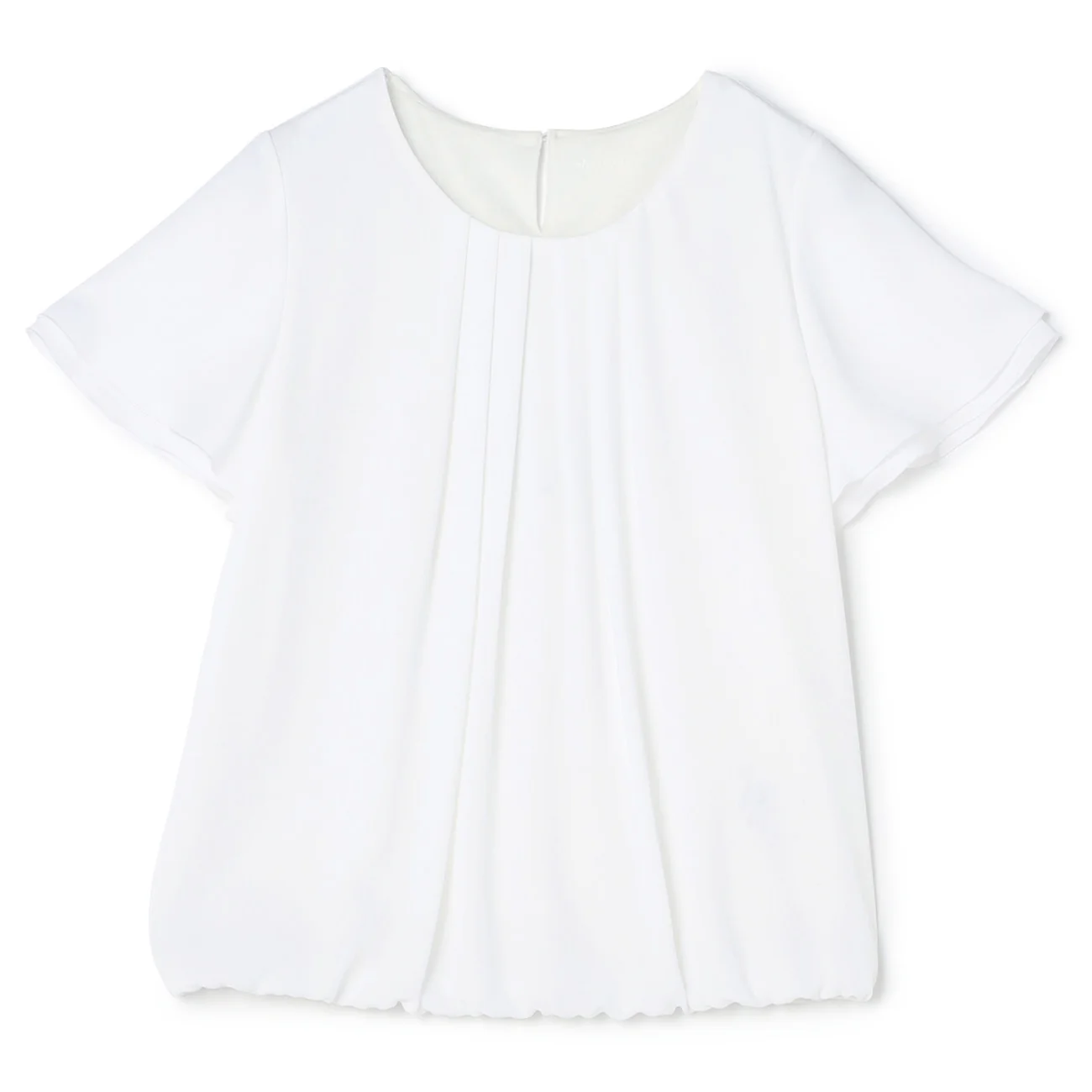 UV Protection Tucked Short Sleeve Blouse - Image 13