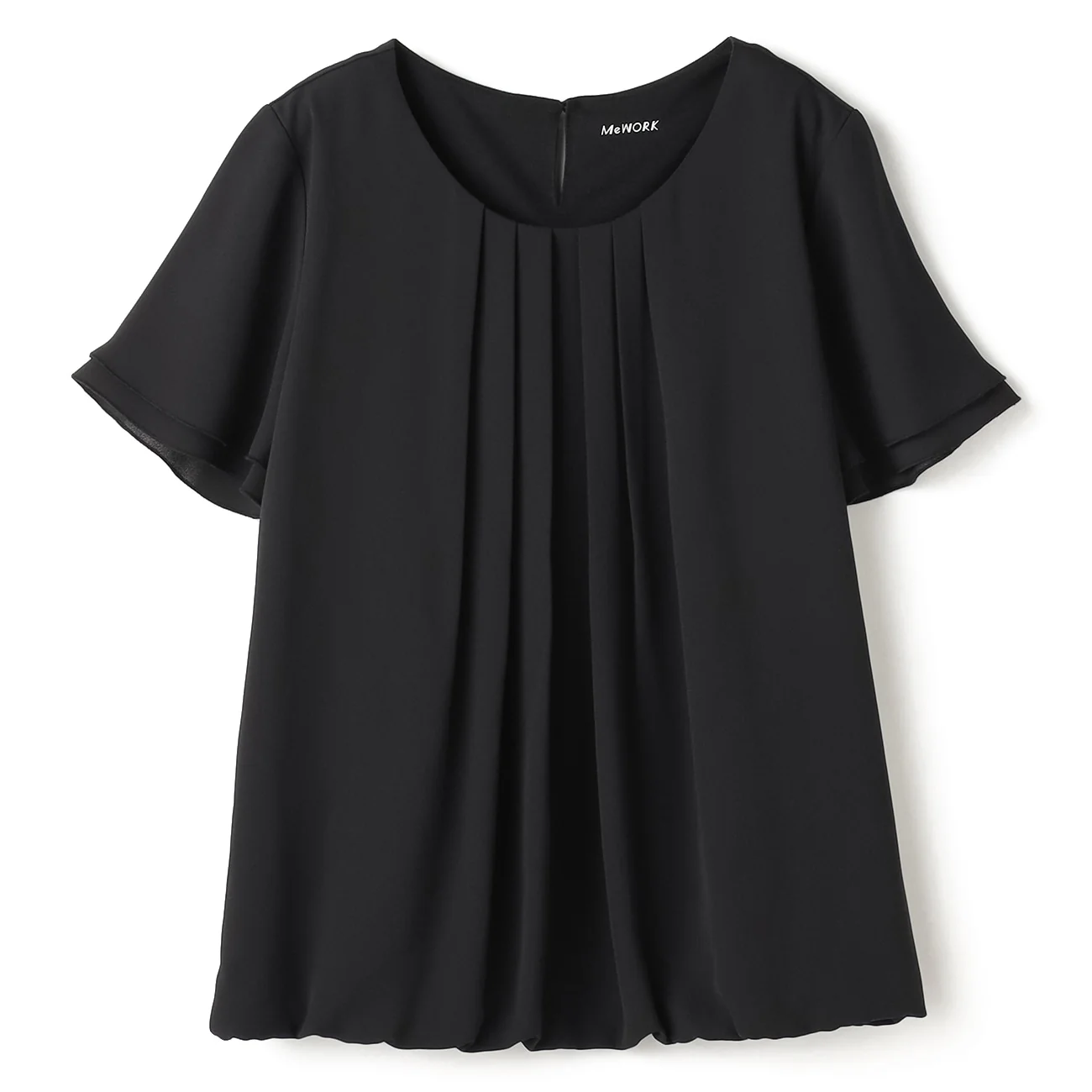 UV Protection Tucked Short Sleeve Blouse - Image 25