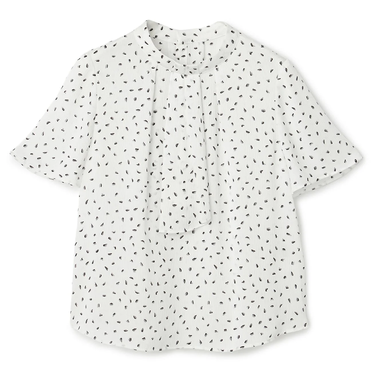 Cool Touch Printed Short Sleeve Blouse - Image 18