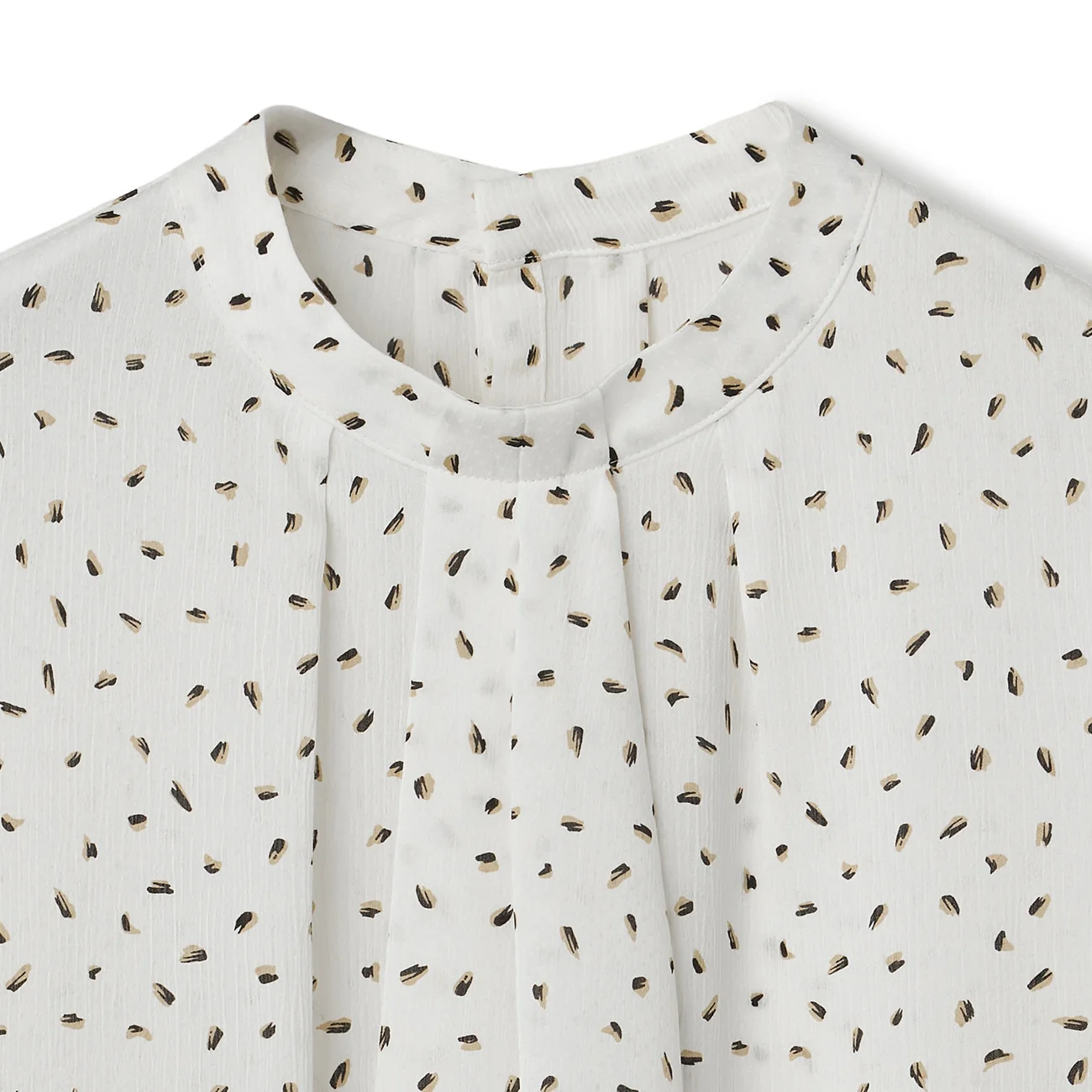 Cool Touch Printed Short Sleeve Blouse - Image 8