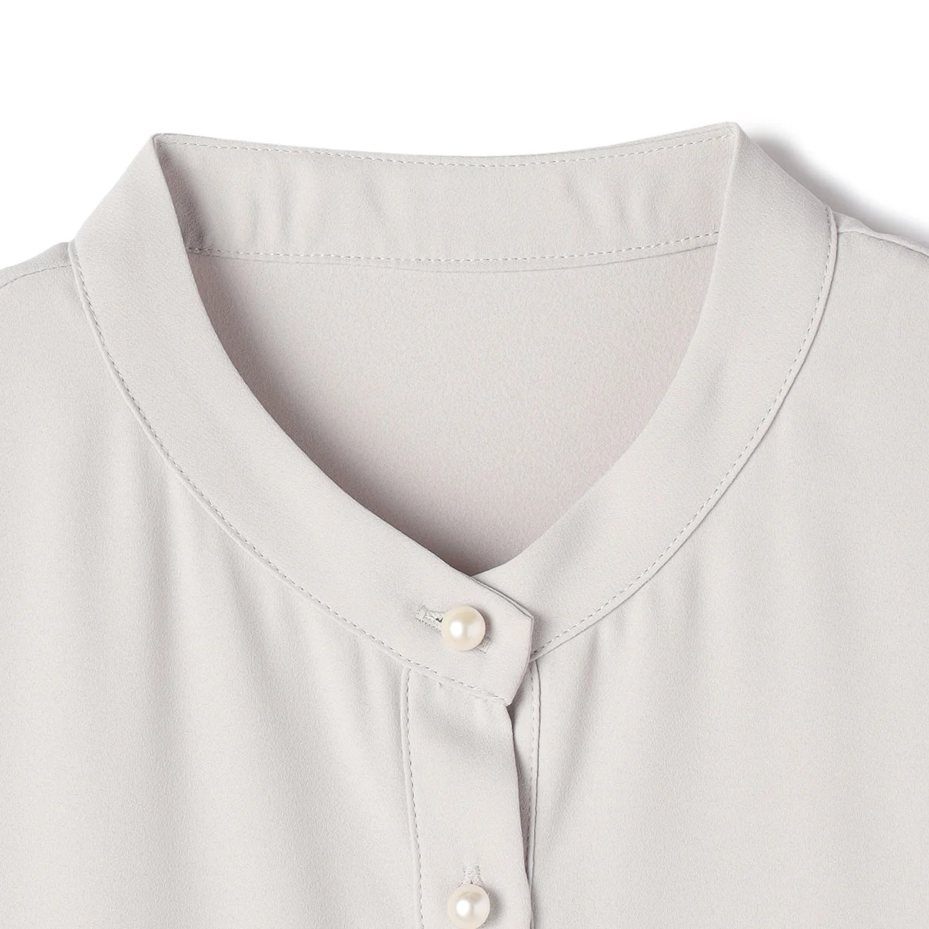 Short Sleeve Layered Blouse - Image 16
