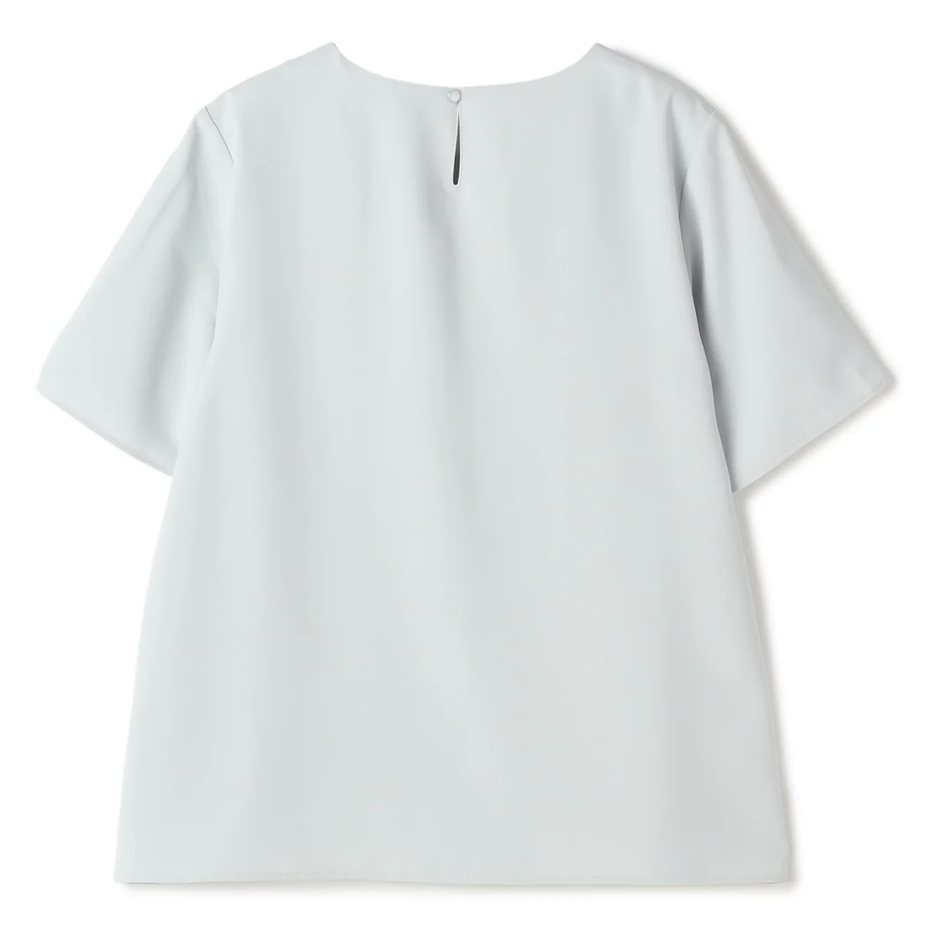 UV Protection Metal Accent Short Sleeve Blouse - Image 8