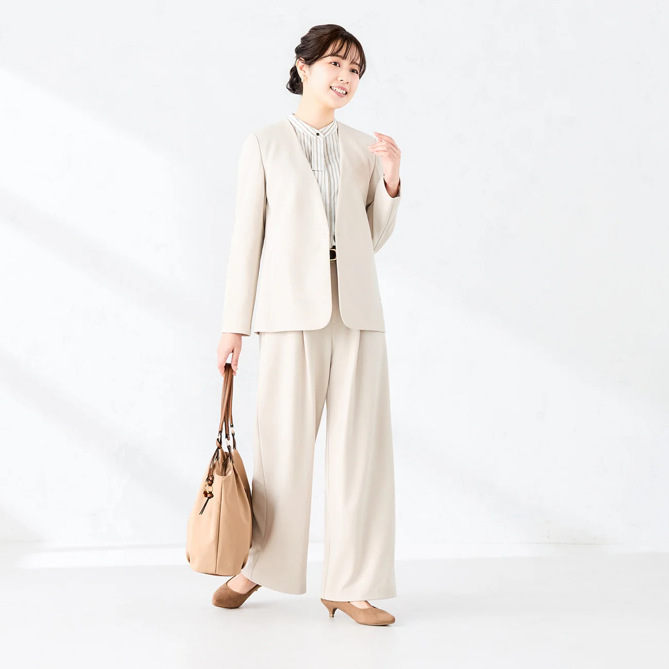 Pajama SUITS Georgette Jersey Wide Pants - Image 15