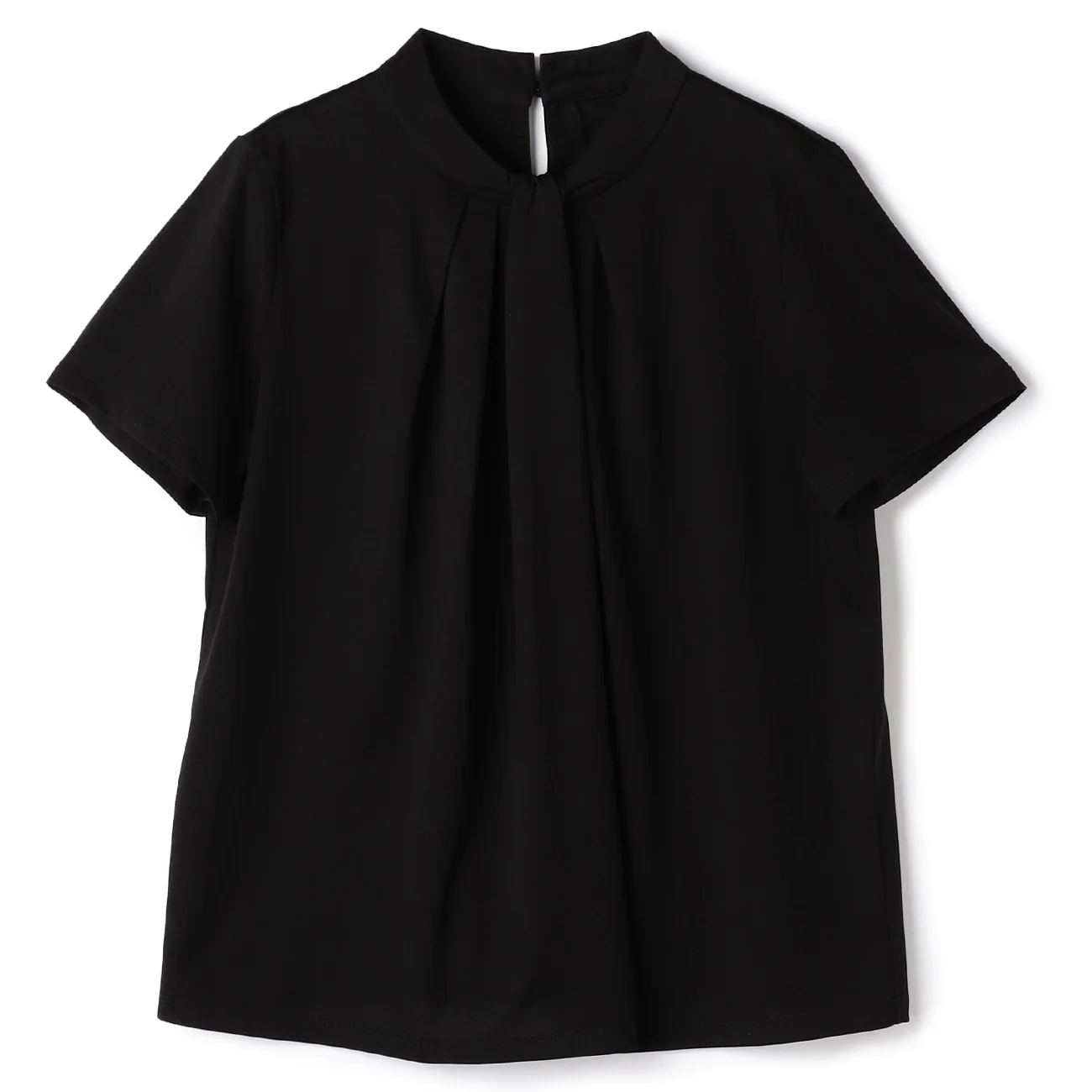 Short Sleeve Bow Tie Blouse - Image 6