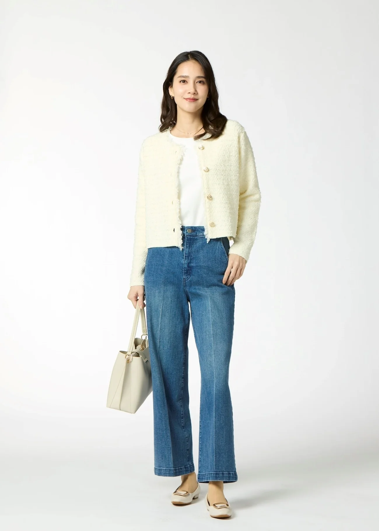 Tweed Knit Jacket - Image 14