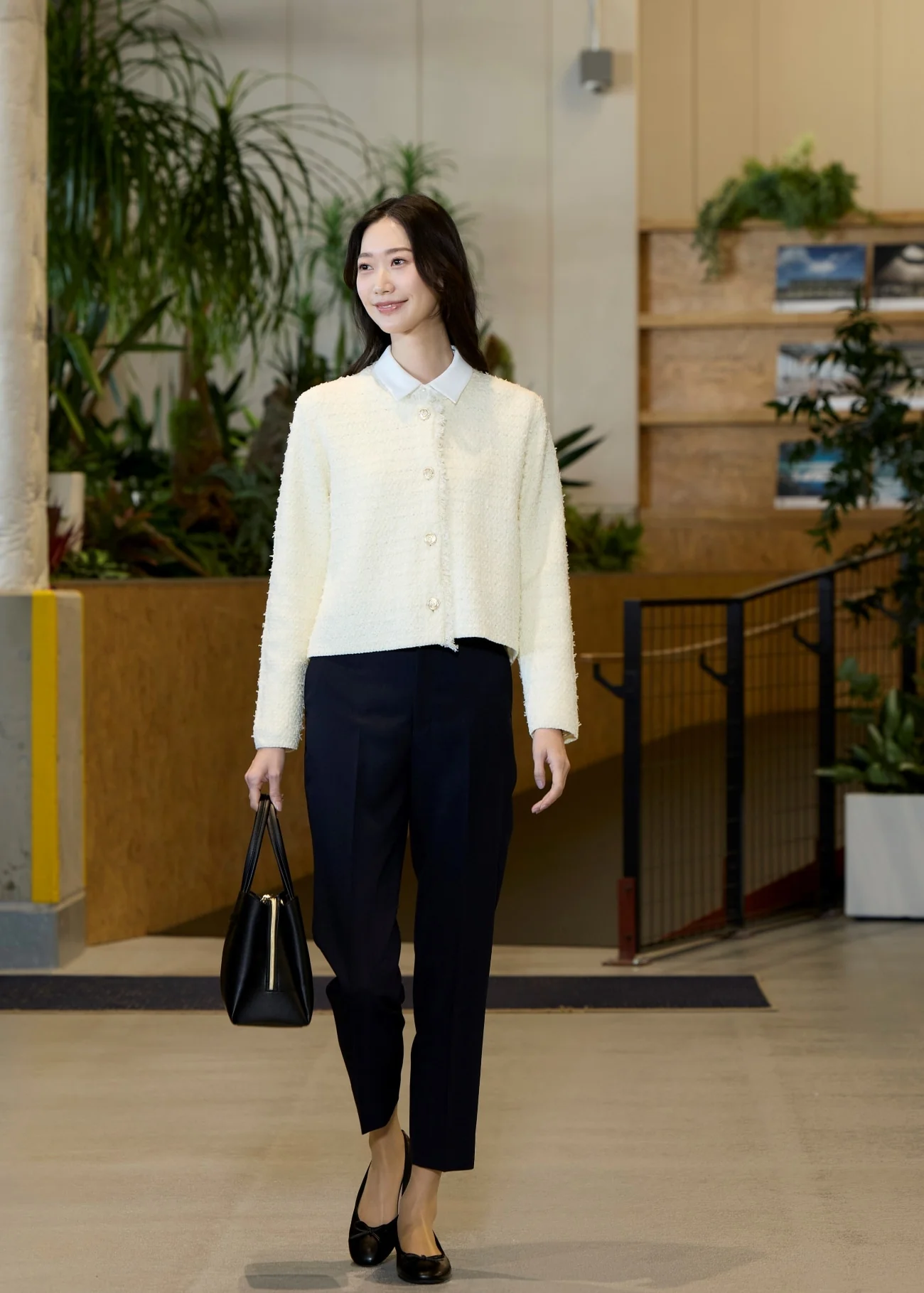 Tweed Knit Jacket - Image 16