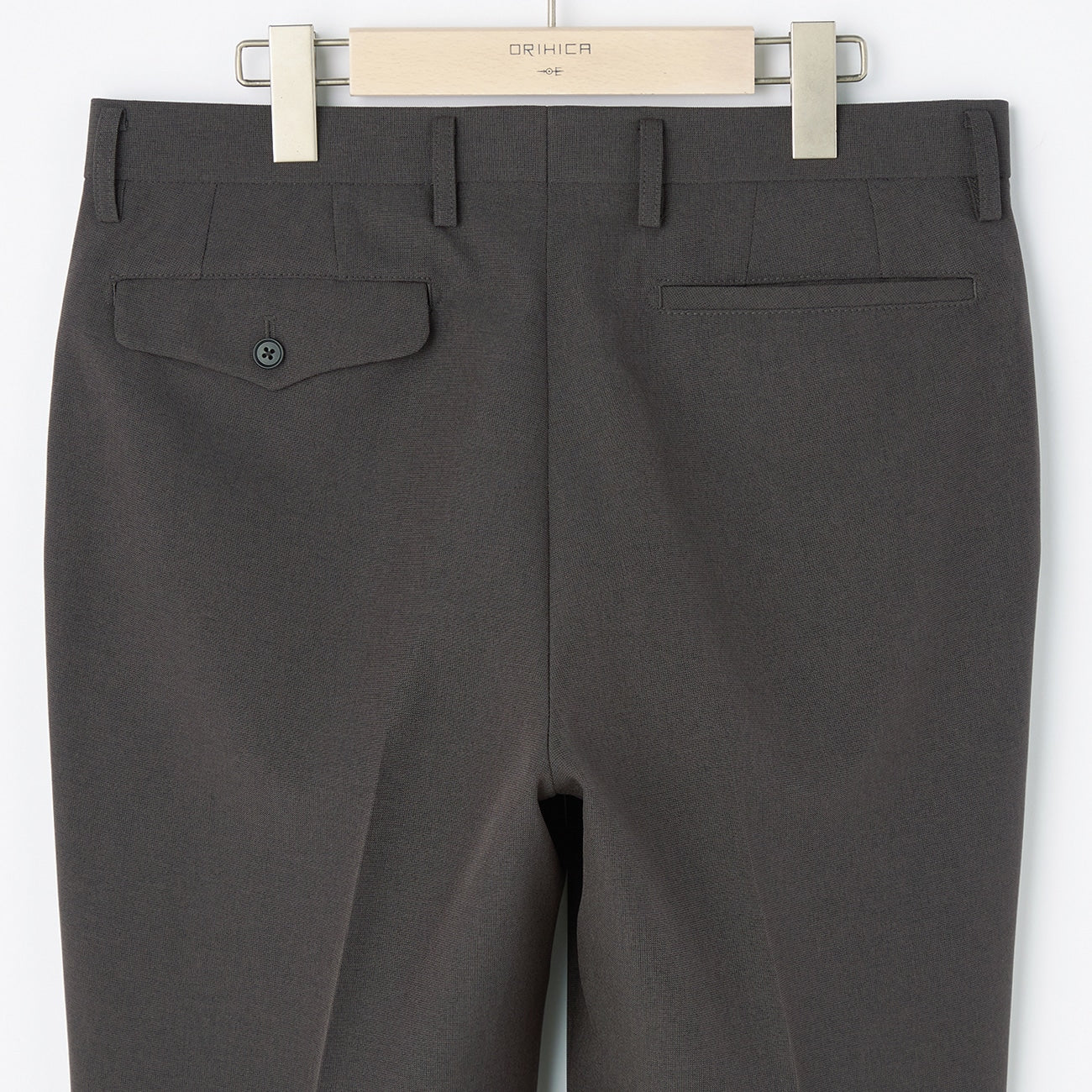 2-Pants Washable Pinhead Suit - Charcoal Gray - Image 10