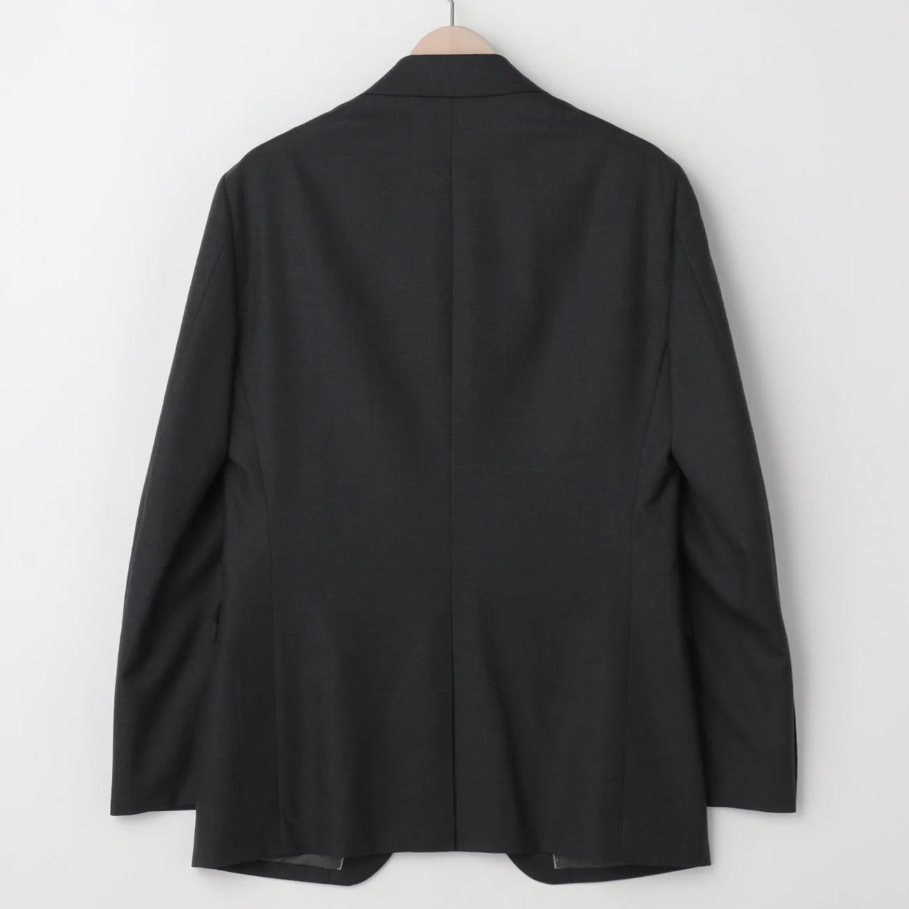 LUXE Line Super 150's 2-Button Suit - Charcoal Gray - Image 2