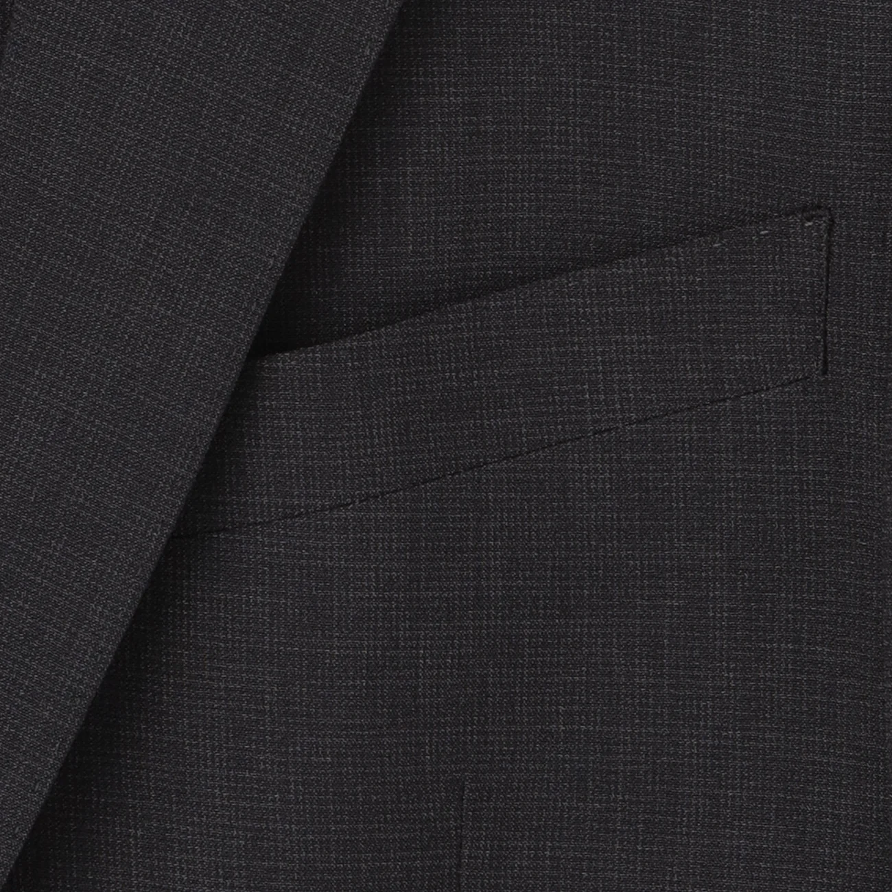 Two-pants High Breathability Houndstooth Suit - Medium Gray - Image 3