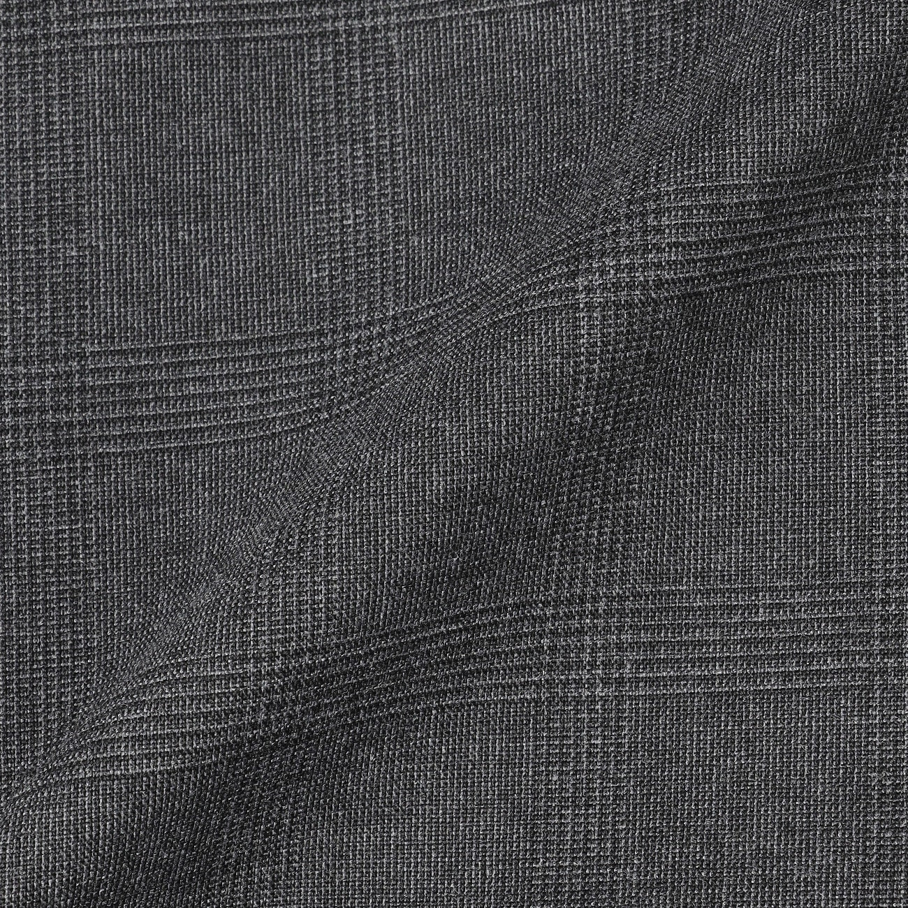 Washable Stretch Check Suit - Medium Gray - Image 13