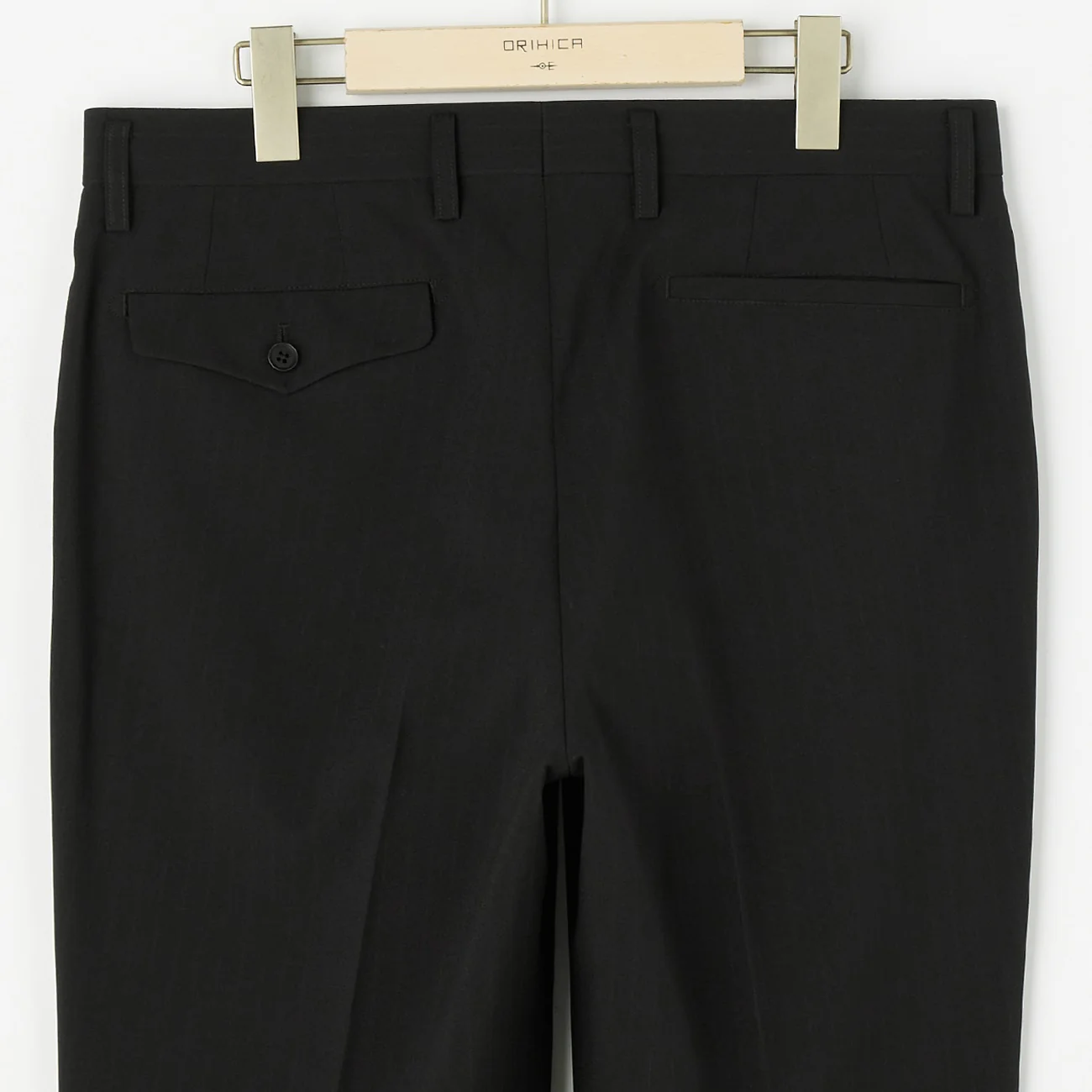 Shadow Stripe Suit with 2-Pant - Black - Image 10