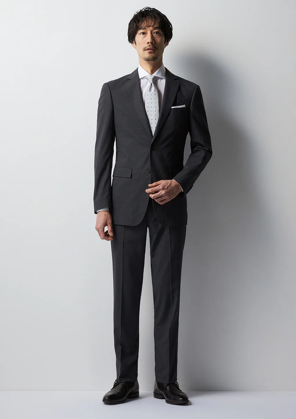 High-breathability Washable 2-Pant Suit - Medium Gray - Image 17