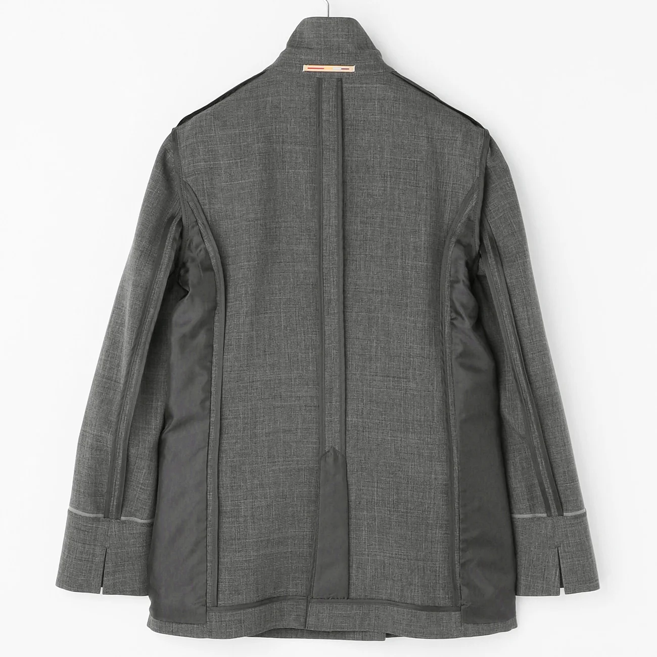 THE THIRD SUITS Double Breasted Jacket - Medium Gray - Image 7