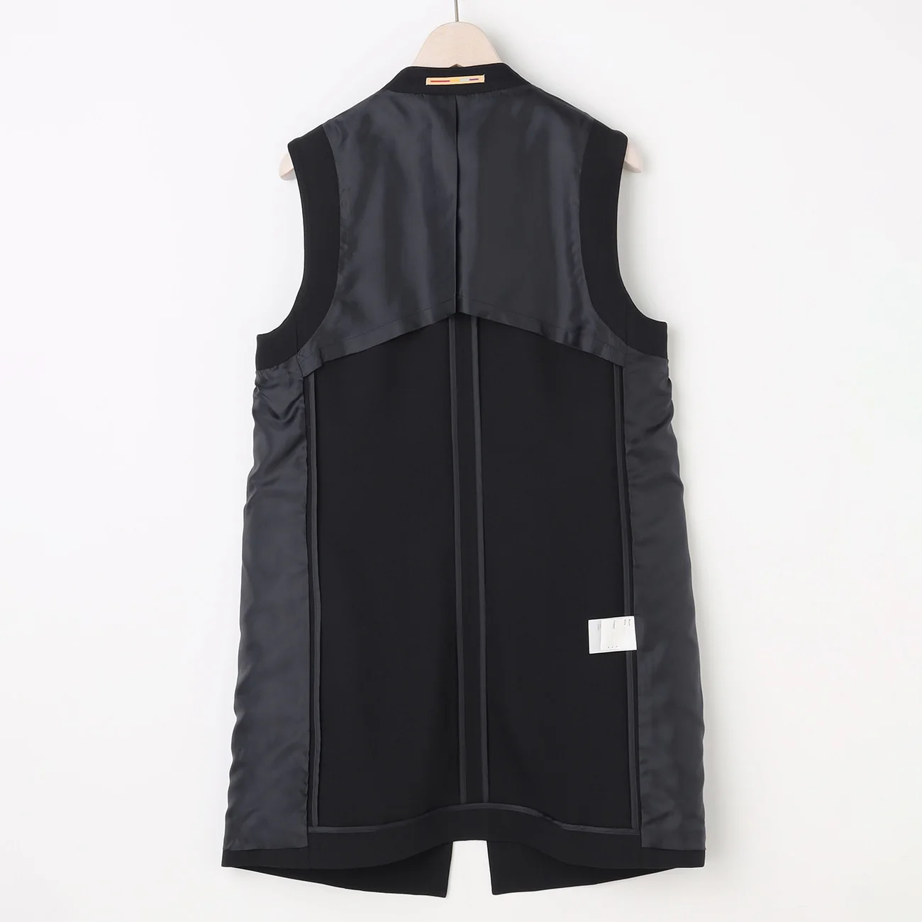 THE THIRD SUITS RIRANCHA Stretch Long Vest - Navy - Image 12