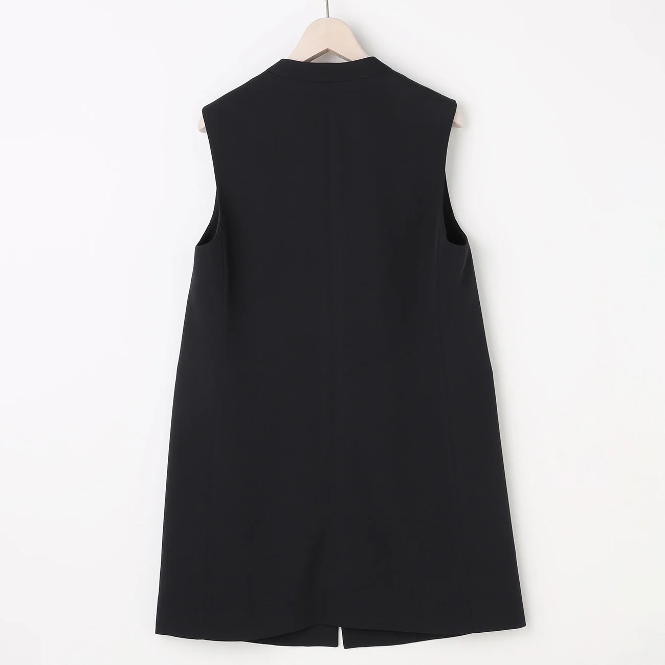 THE THIRD SUITS RIRANCHA Stretch Long Vest - Navy - Image 7