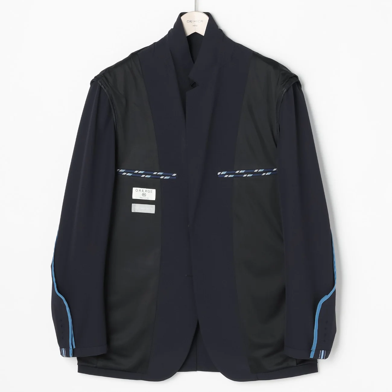 THE THIRD SUITS Water-Repellent Stretch Jacket - Navy - Image 6