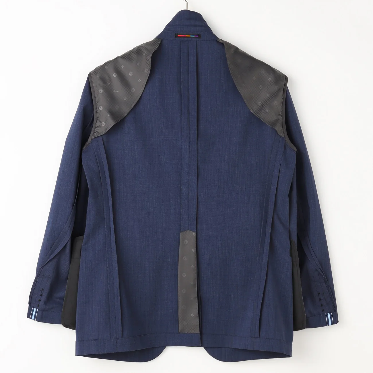Super Cool High-breathability Pinhead Suit Jacket - Navy - Image 12