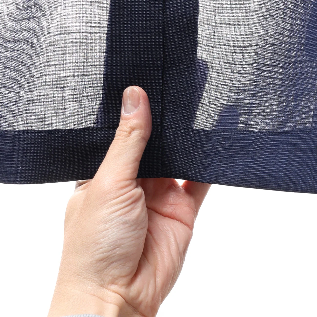 Super Cool High-breathability Pinhead Suit Jacket - Navy - Image 14
