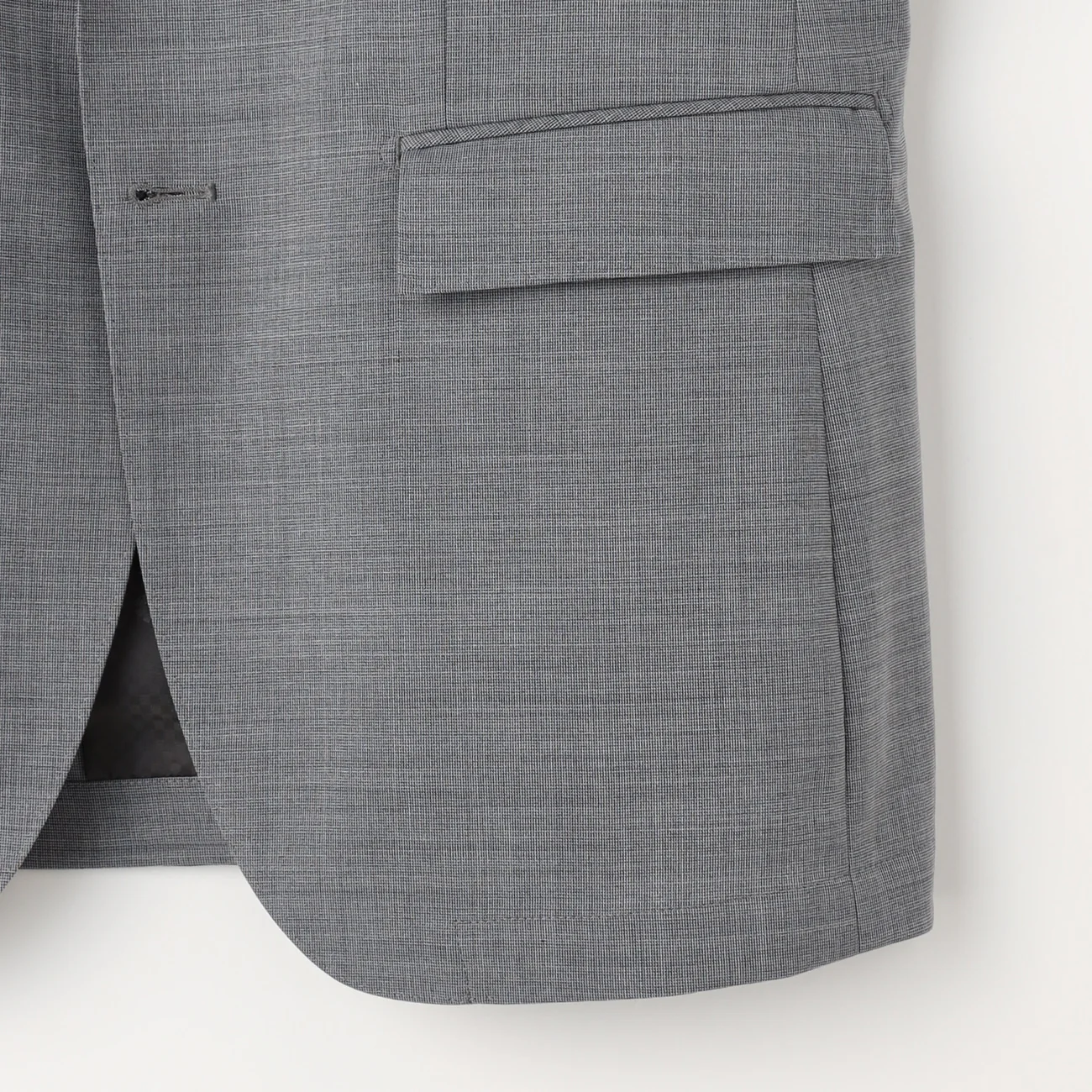 Super Cool High-breathability Pinhead Suit Jacket - Light Gray - Image 7