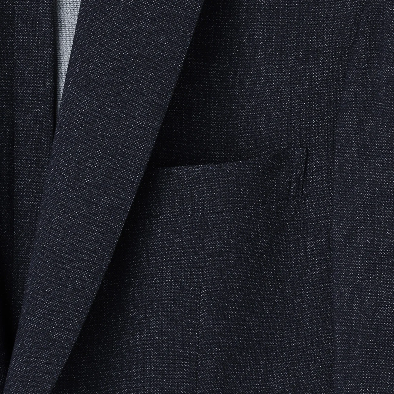 Super Cool High-breathability Denim-Like Suit Jacket - Navy - Image 5