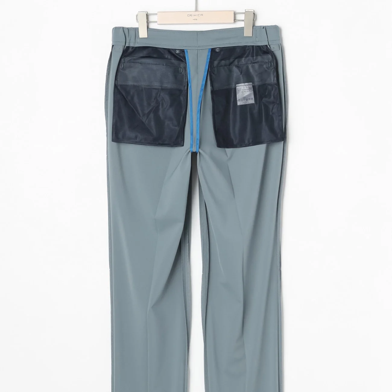 Japanese Fabric BIZSPO Washable Stretch Pants - Blue - Image 5