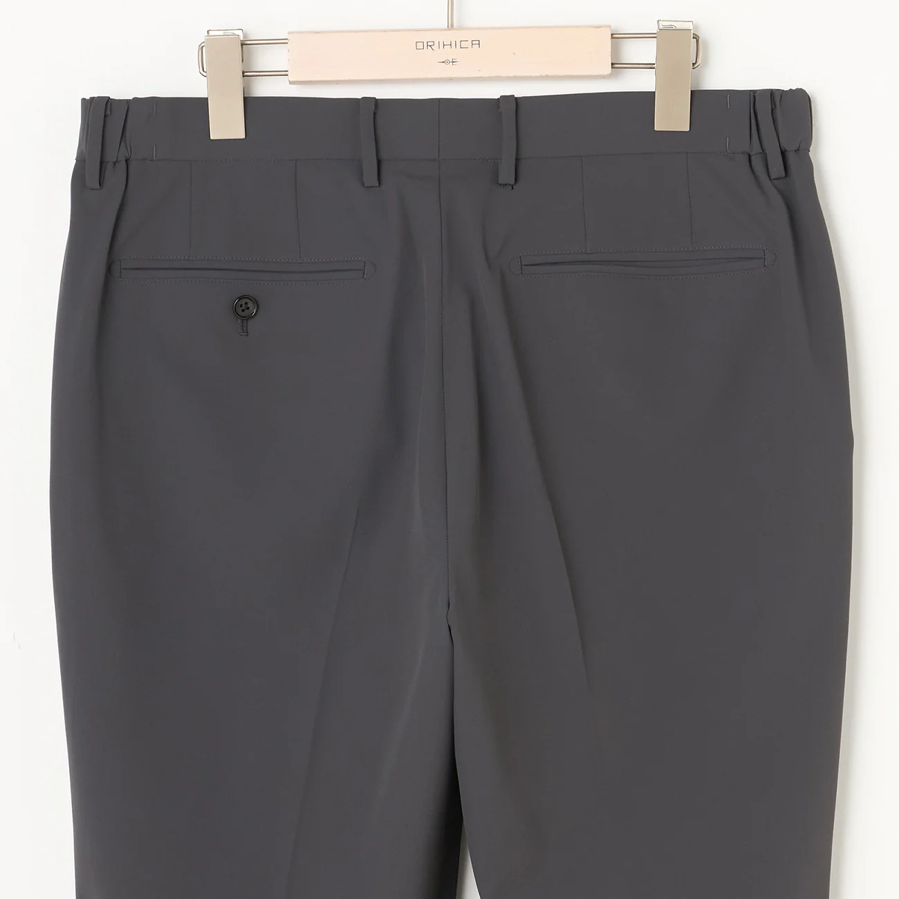 THE THIRD SUITS Water-Repellent Stretch Pants - Charcoal Gray - Image 3
