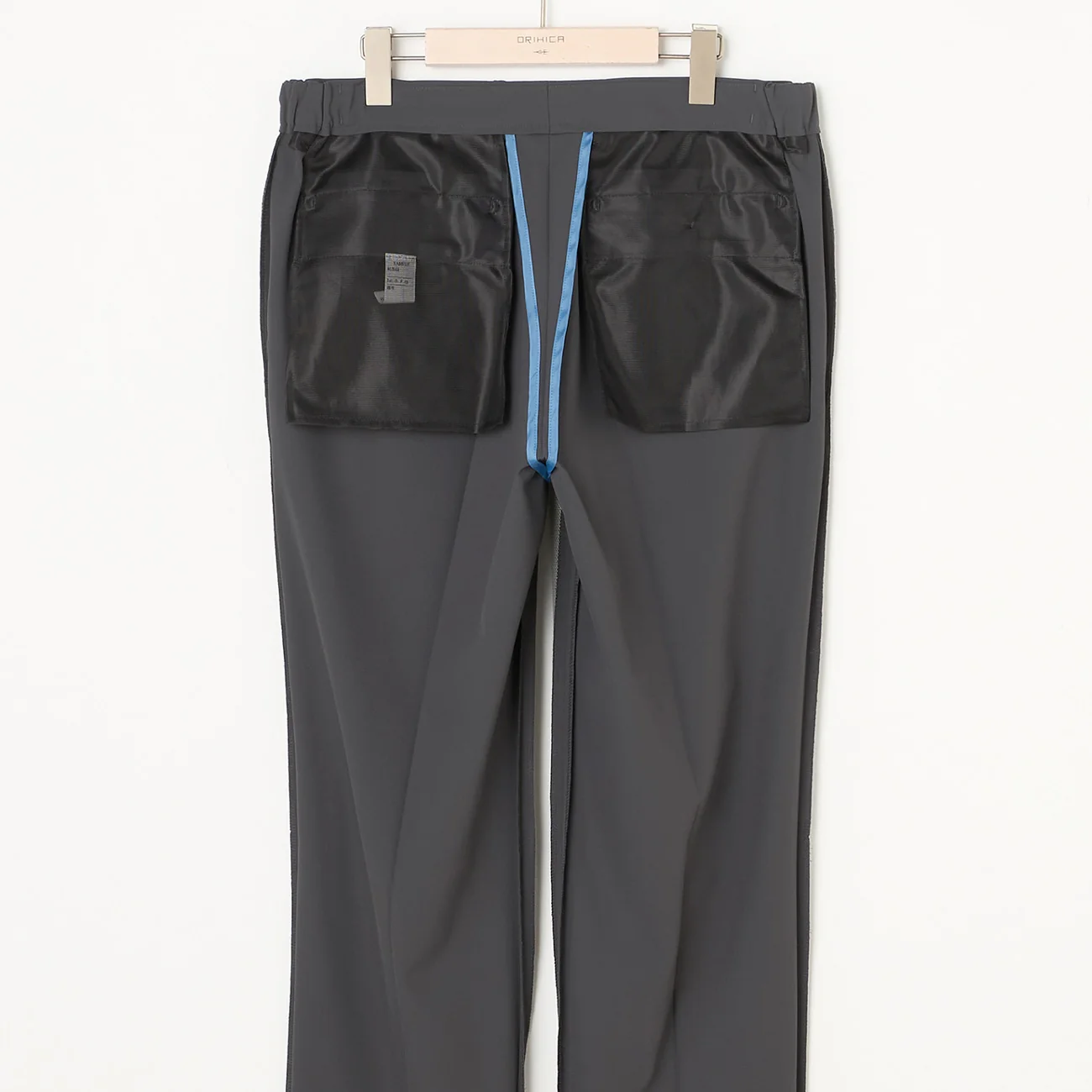 THE THIRD SUITS Water-Repellent Stretch Pants - Charcoal Gray - Image 5