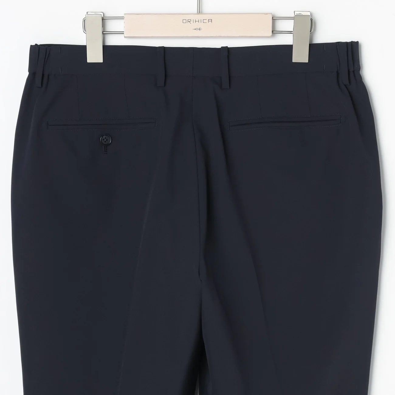 THE THIRD SUITS Water-Repellent Stretch Pants - Navy - Image 3