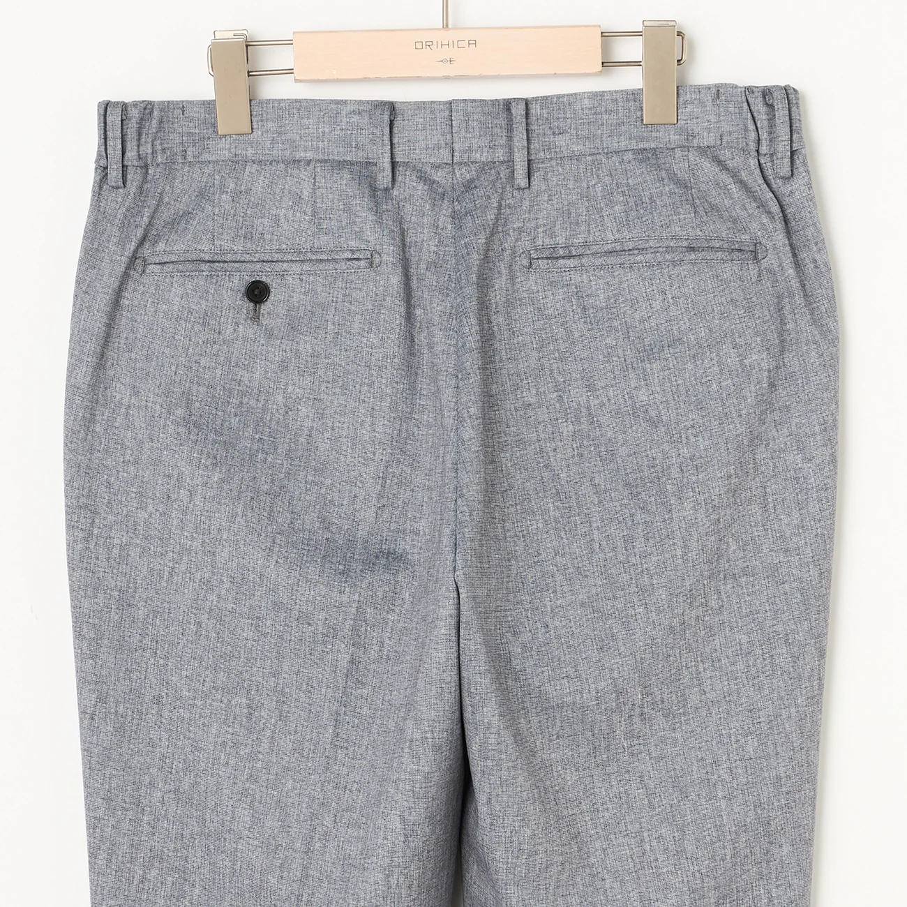 THE THIRD SUITS Washable Stretch Wool-Like Pants - Light Gray - Image 3