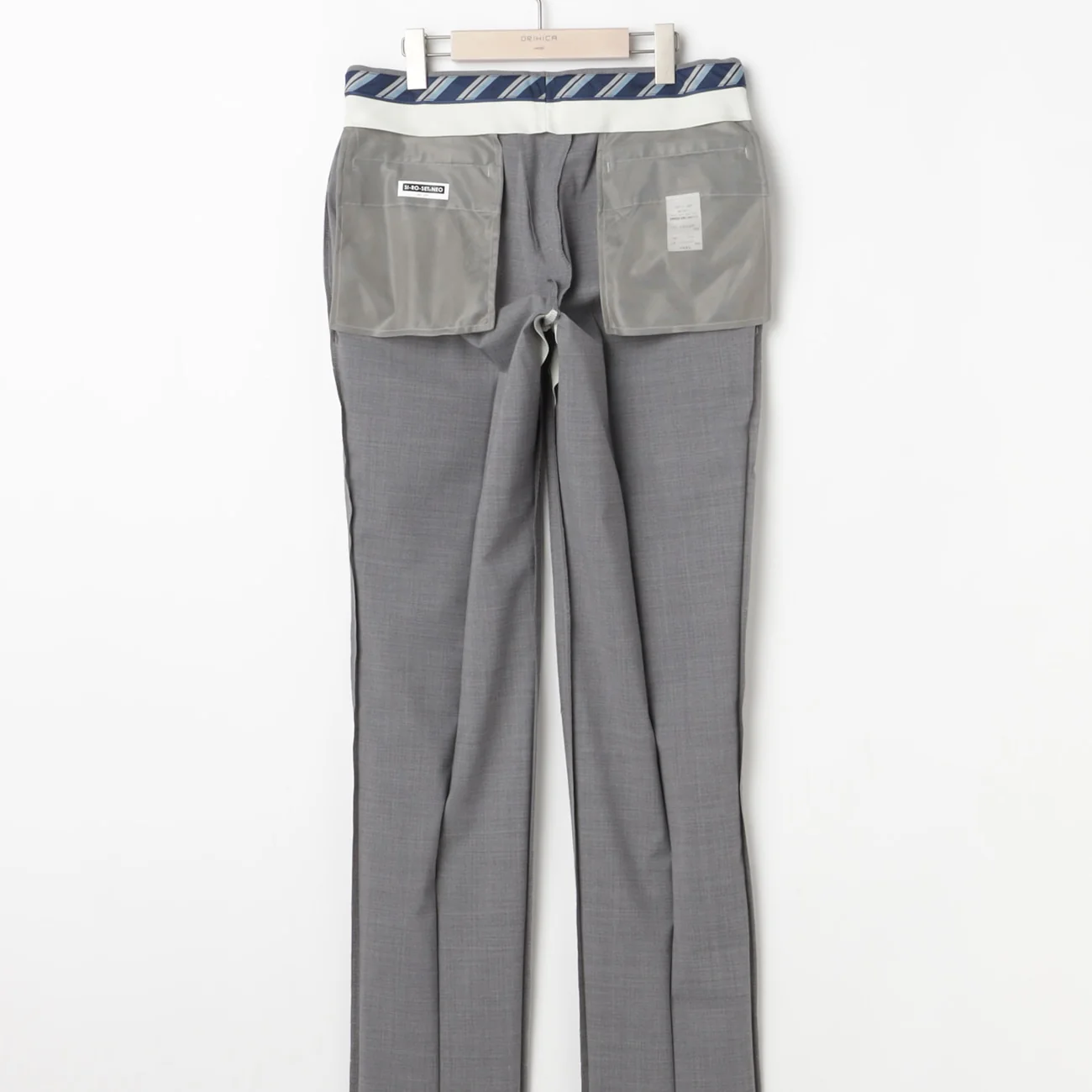 Washable Stretch Dress Pants - Light Gray - Image 5