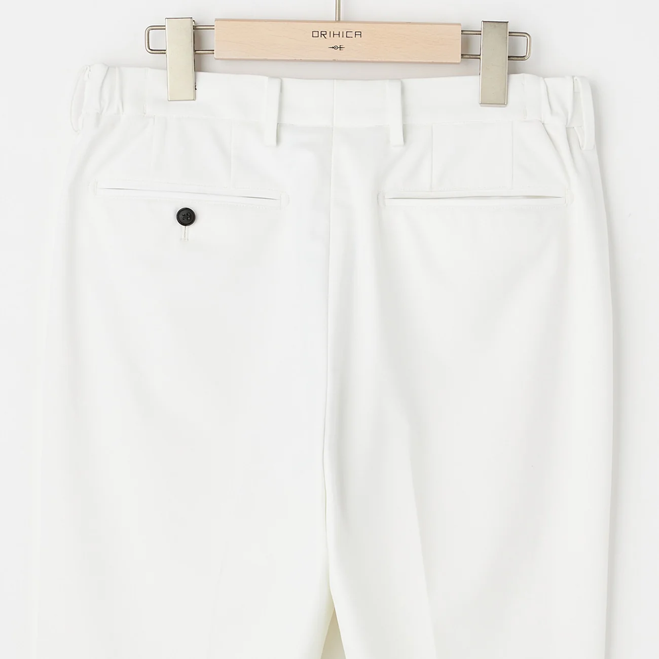 Japanese Fabric BIZSPO Washable Stretch Pants - Off-white - Image 3