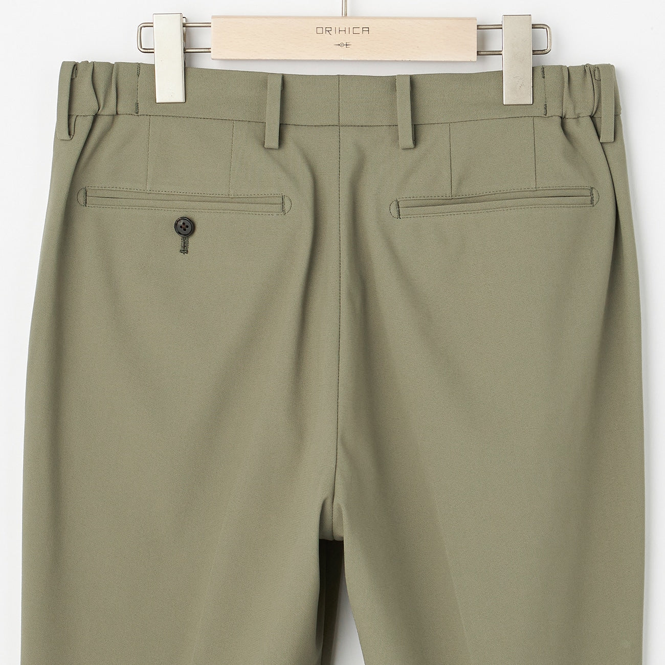 Japanese Fabric BIZSPO Washable Stretch Pants - Khaki - Image 5