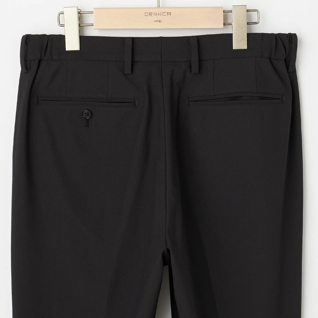 Japanese Fabric BIZSPO Washable Stretch Pants - Black - Image 6