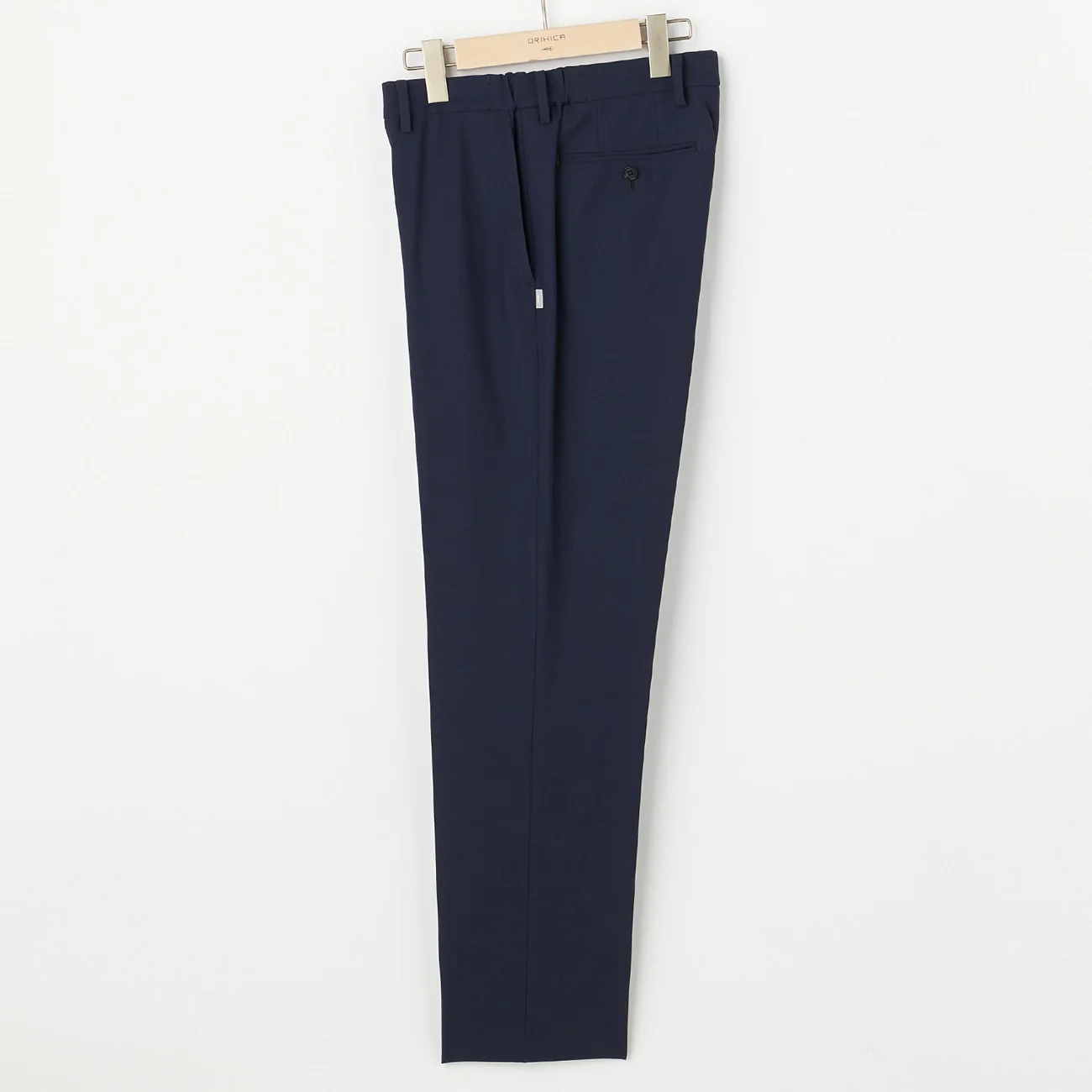 Japanese Fabric BIZSPO Washable Stretch Pants - Navy - Image 3