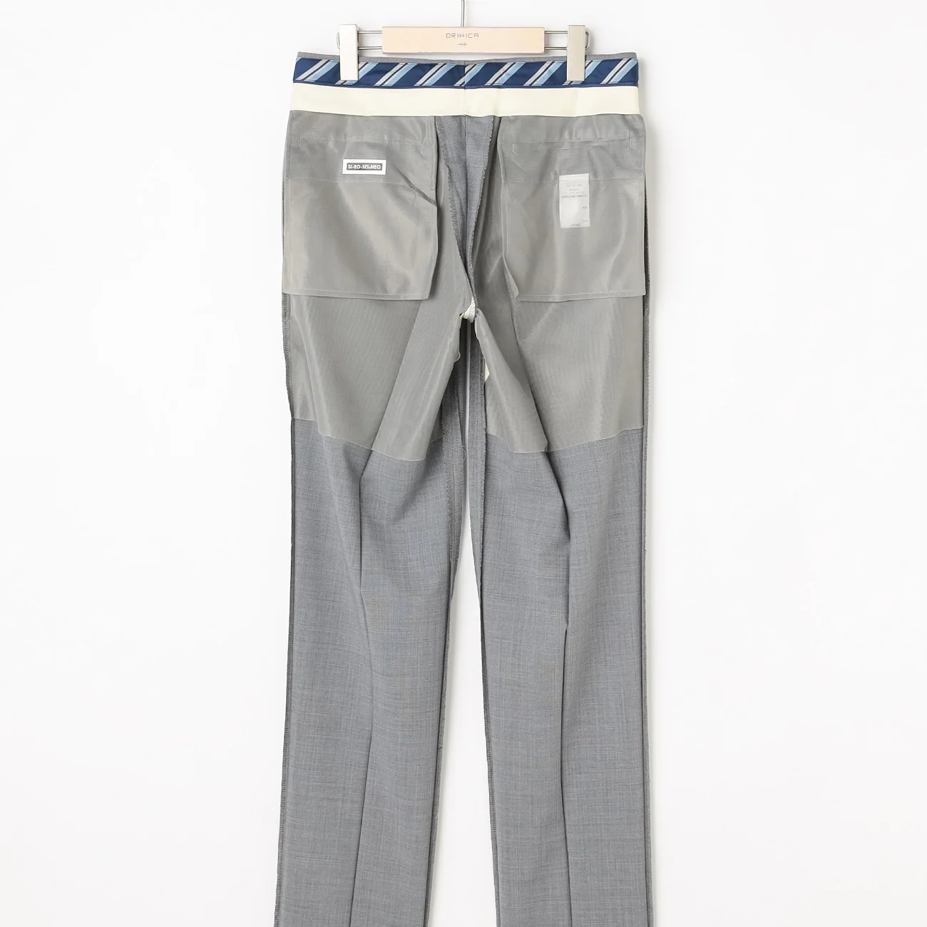 Super Cool High-breathability Pinhead Suit Pants - Light Gray - Image 7