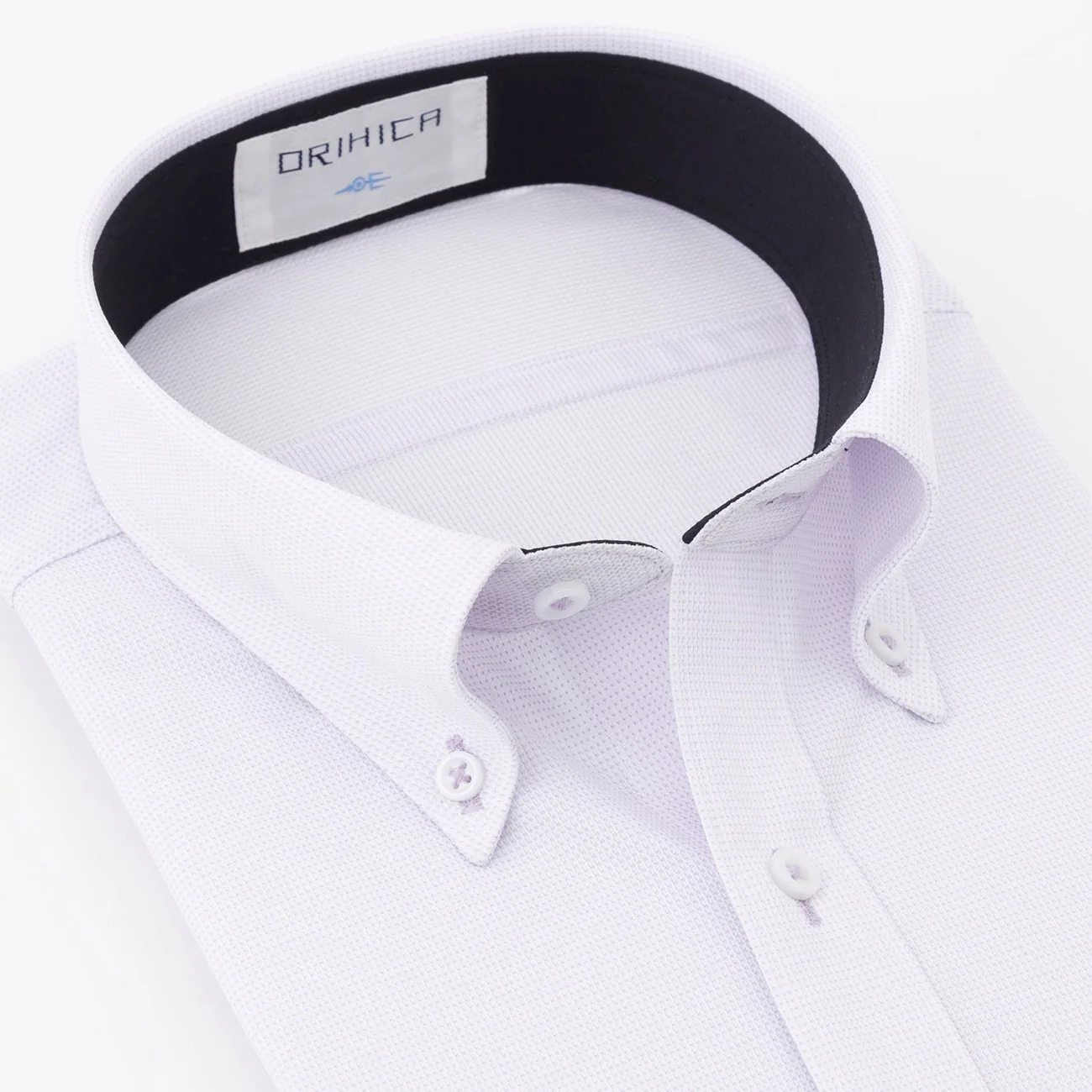 Super Non-Iron Stretch Short Sleeve Button-Down Shirt - Lavender - Image 3