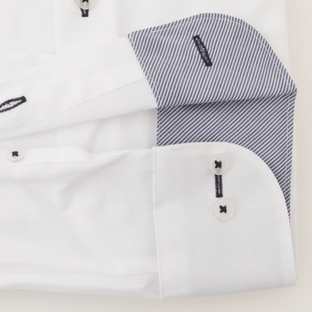 Super Non-Iron Button-Down Shirt - White - Image 3