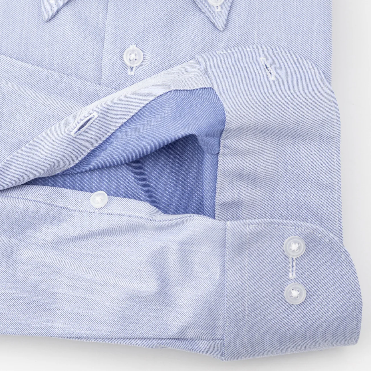 Super Non-Iron Button-Down Shirt - Blue - Image 4