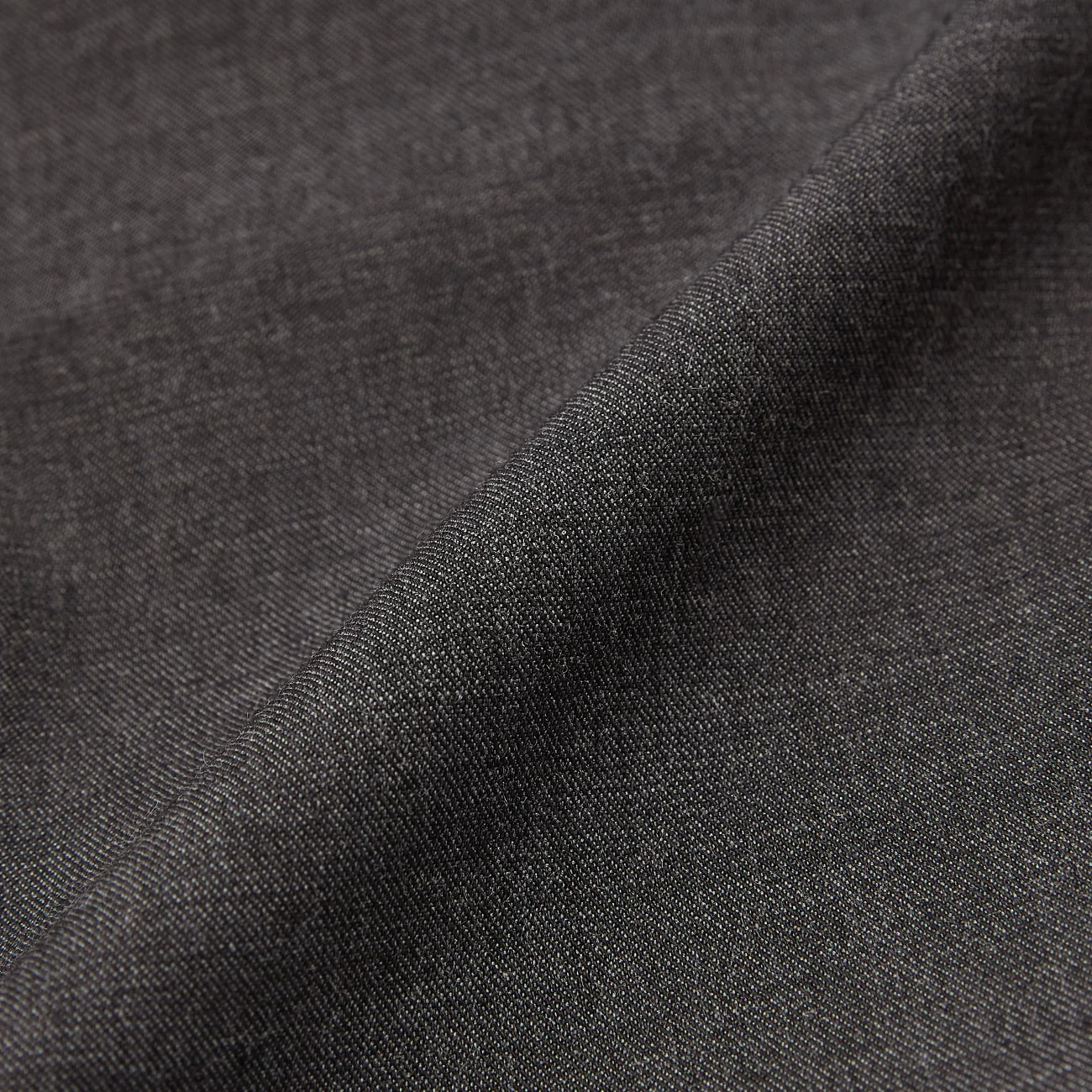 THE THIRD SUITS Chambray Wide Pants - Medium Gray - Image 7