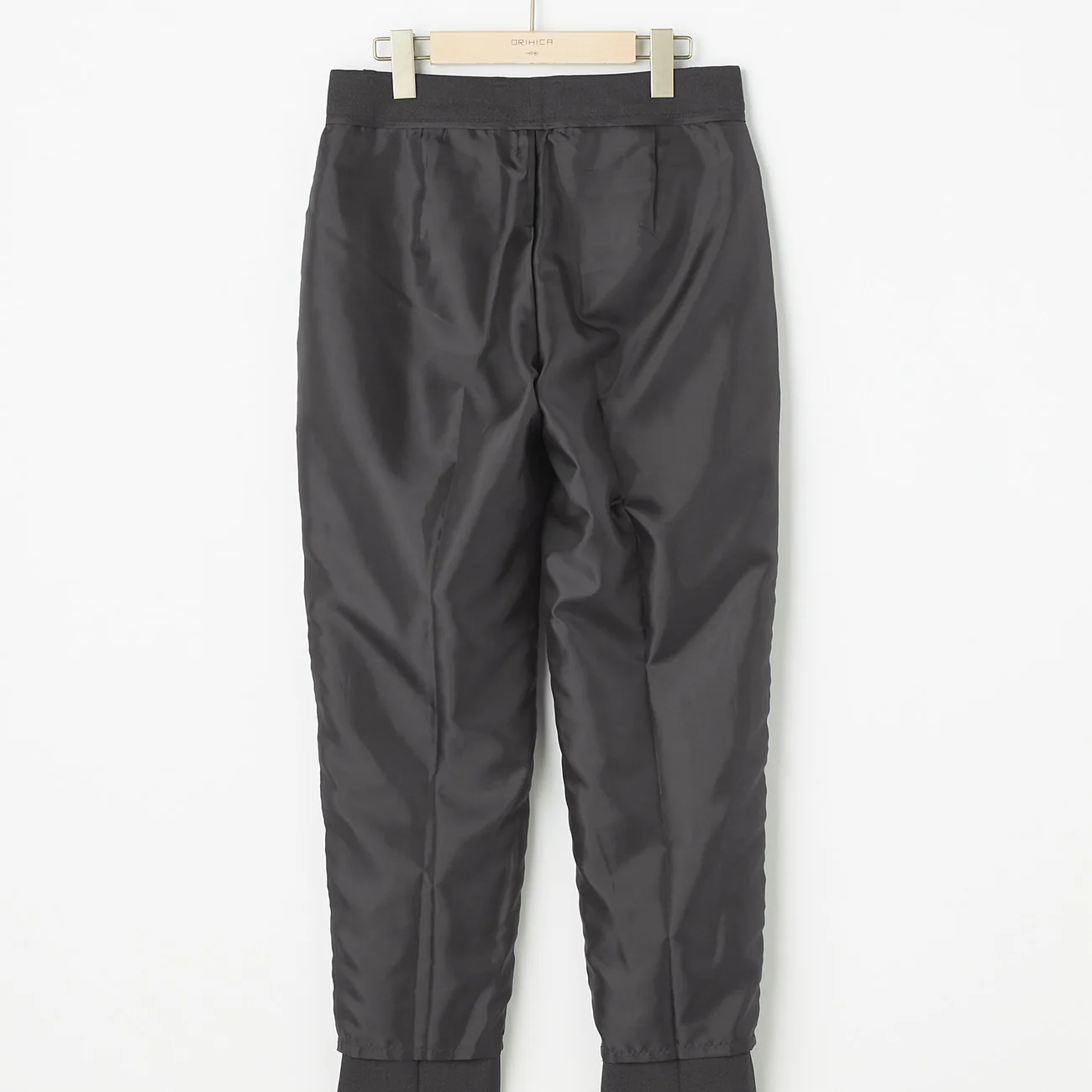 Washable Stretch Shark Skin Cropped Suit Pants - Medium Gray - Image 5