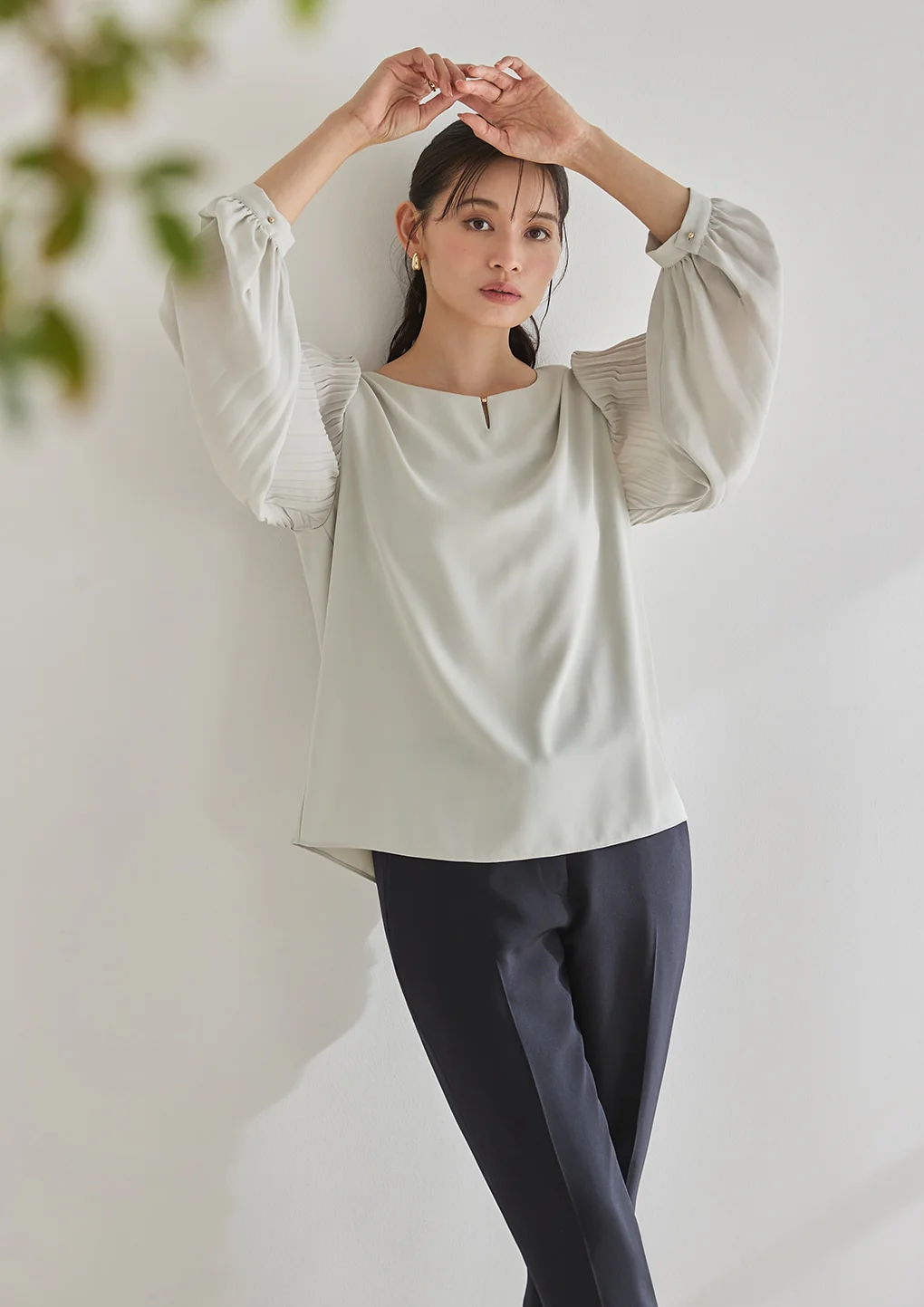 THE THIRD SUITS Cropped Pants - Navy - Image 13