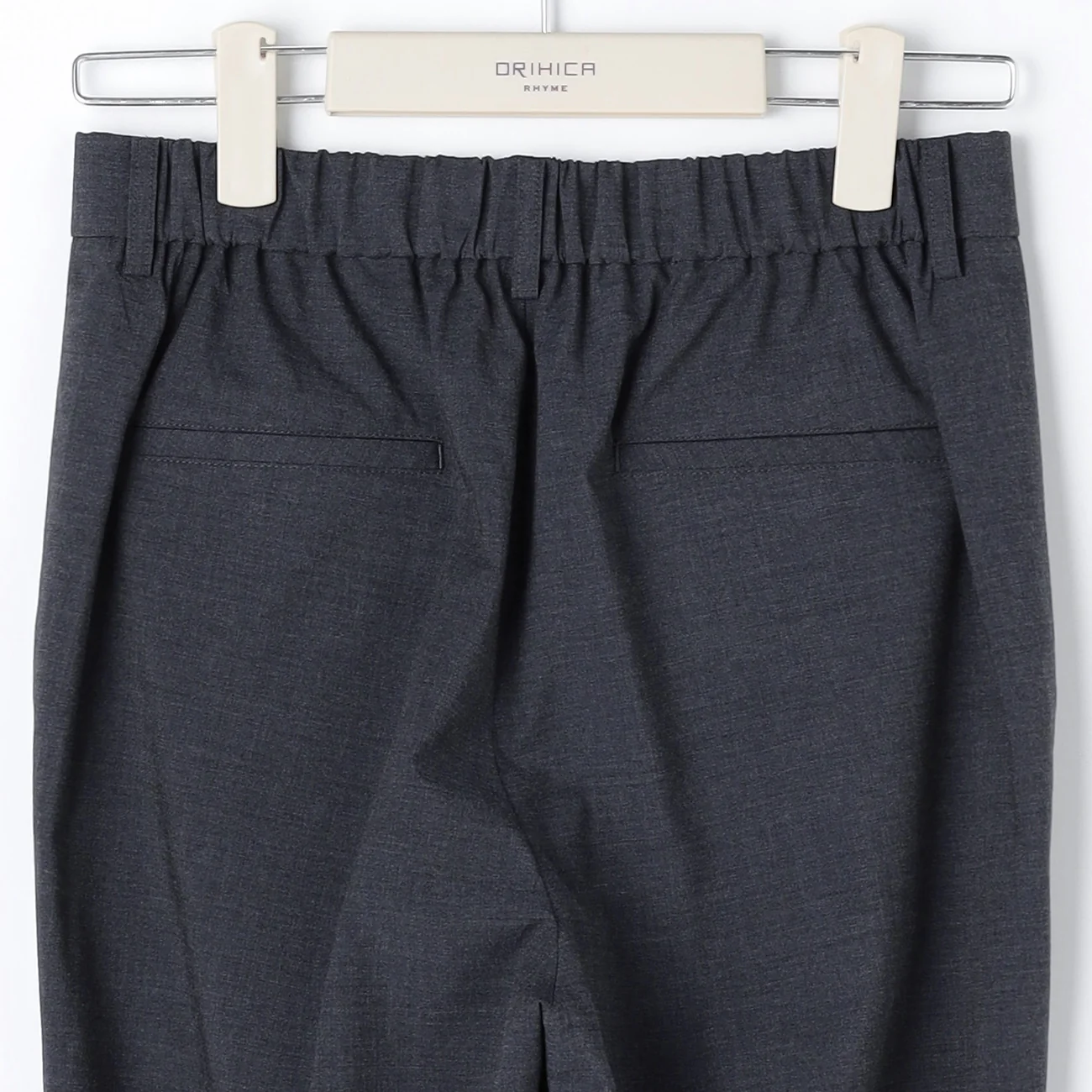 Flamingo Pants Airy Washable Stretch Tapered Pants - Navy - Image 6