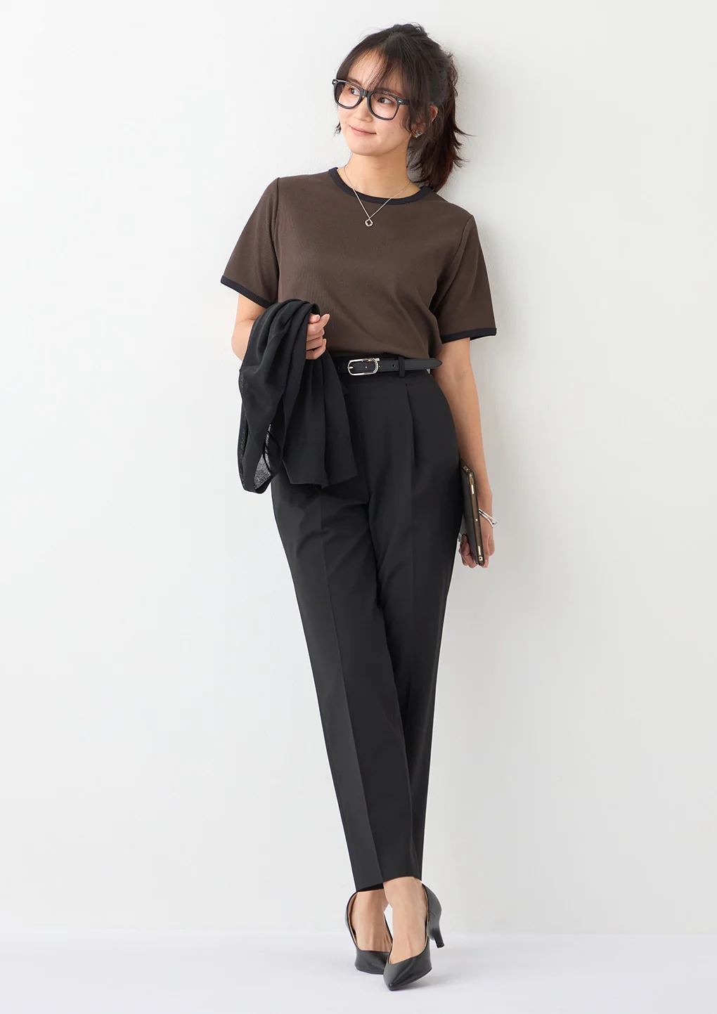 Flamingo Airy Tapered Pants - Black - Image 25