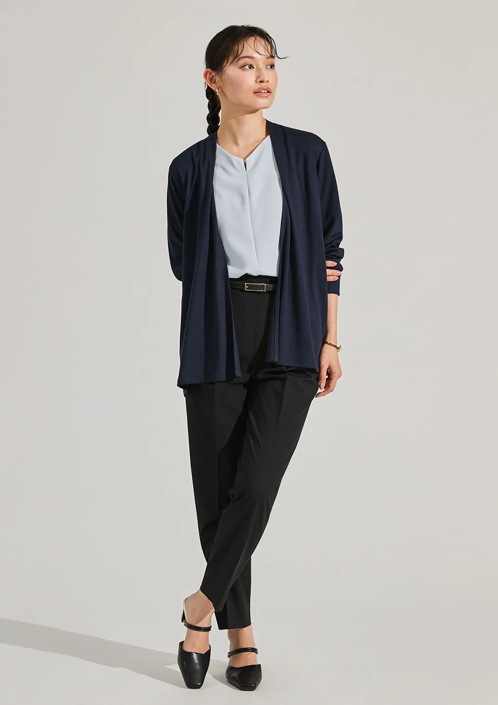 Flamingo Airy Tapered Pants - Black - Image 26