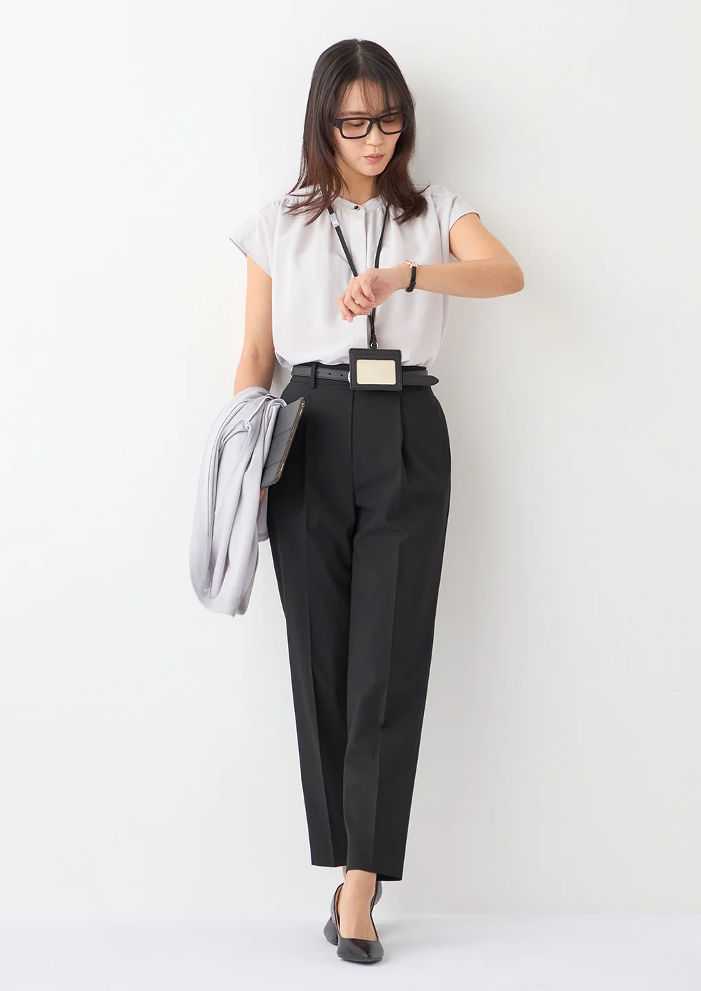 Flamingo Airy Tapered Pants - Black - Image 29