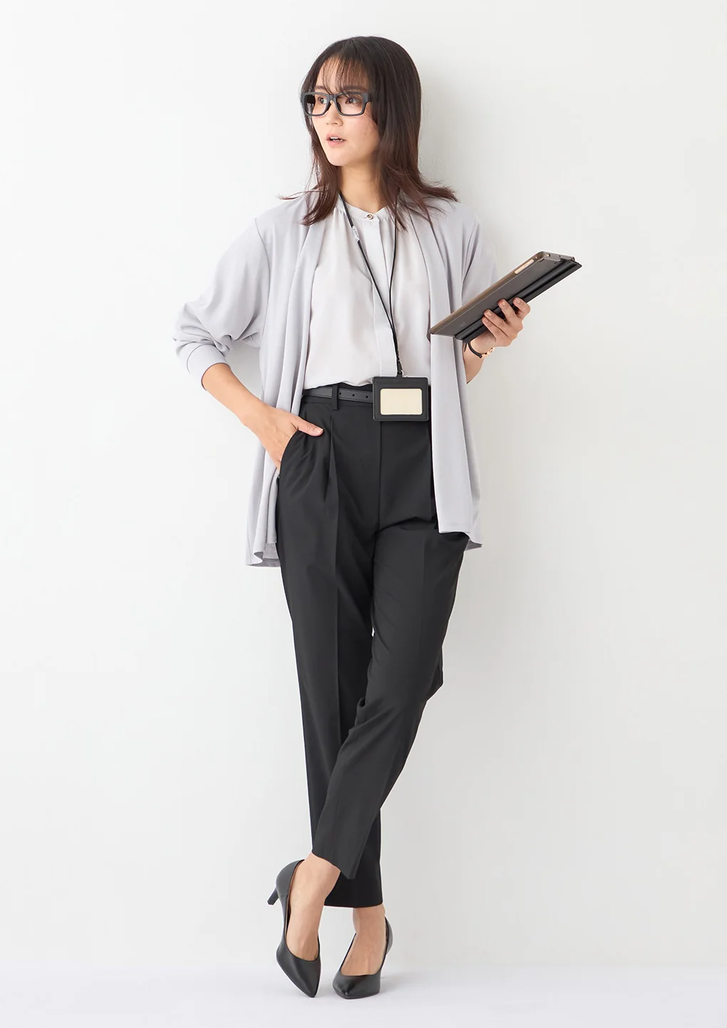 Flamingo Airy Tapered Pants - Black - Image 30