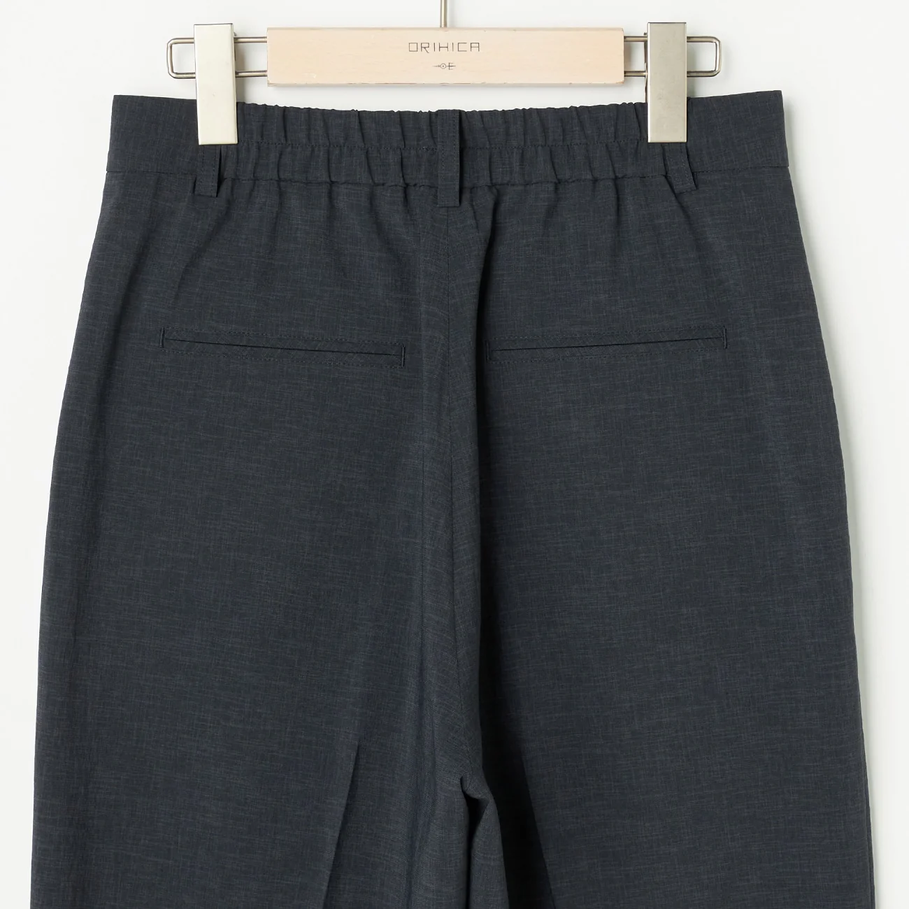 Flamingo Airy Wide Pants - Navy - Image 9