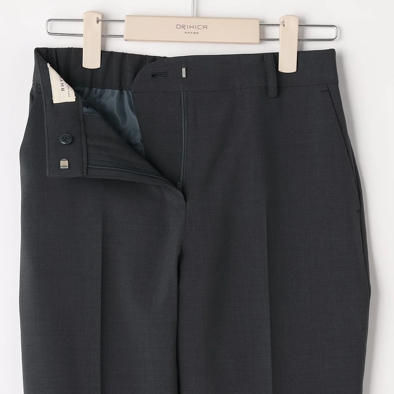 THE THIRD SUITS Cropped Pants - Medium Gray - Image 2