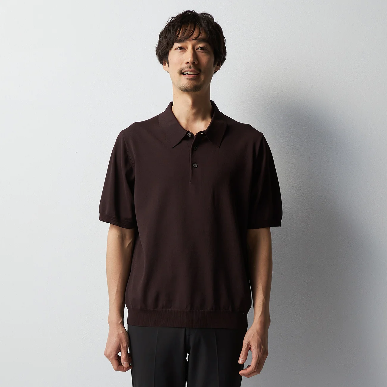 BIZSPO Plating Knit Polo - Image 11